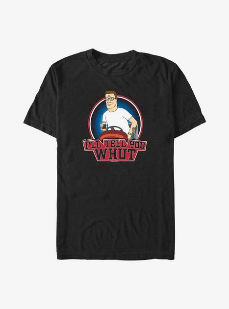 King of the Hill Tell Ya Whut Big & Tall T-Shirt - BLACK | Hot Topic