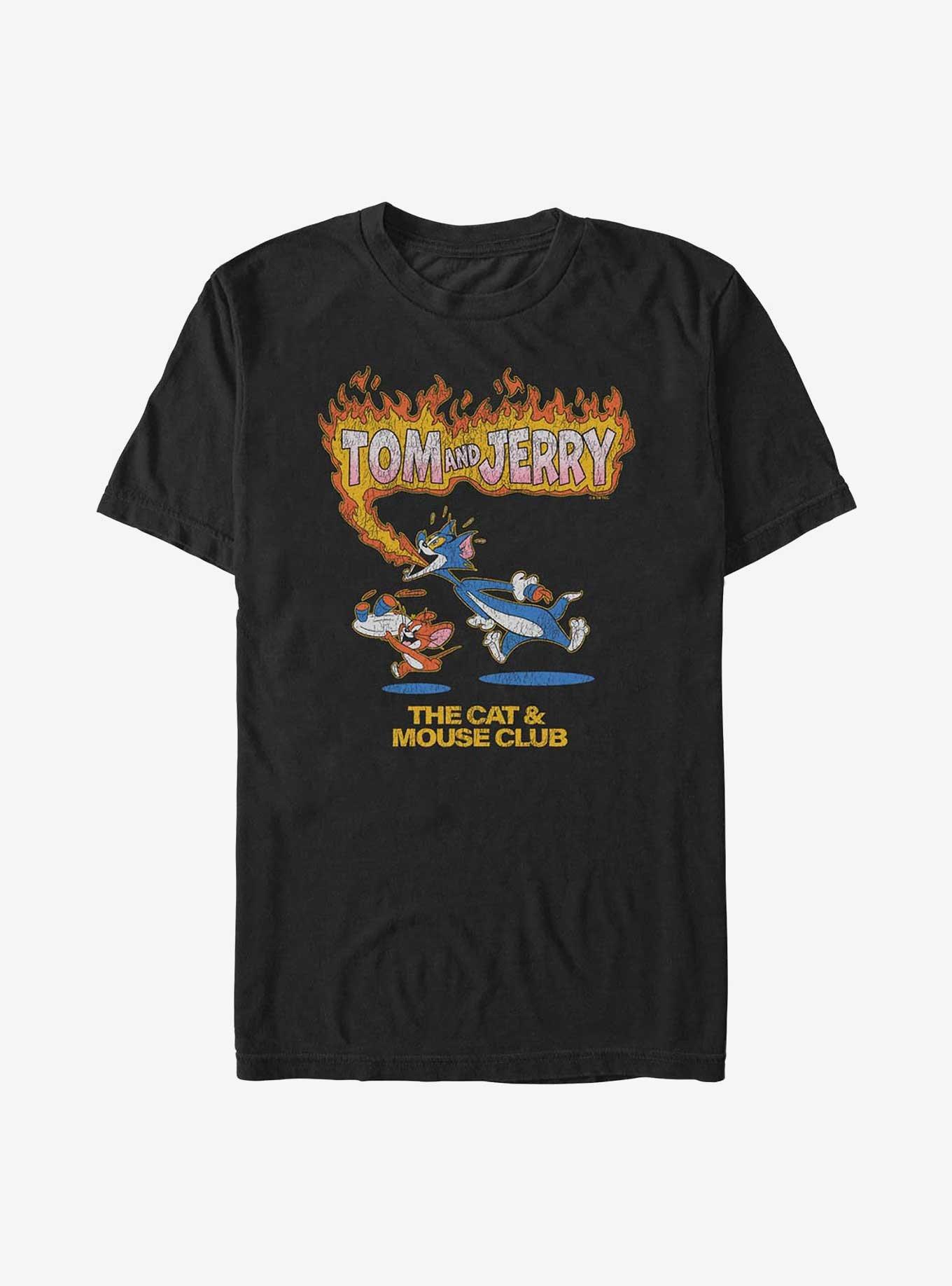 Tom & Jerry The Cat & Mouse Club Big & Tall T-Shirt