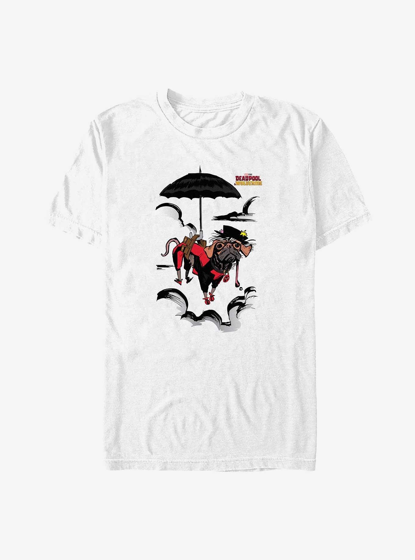 Marvel Deadpool & Wolverine Puppins Cloud Big & Tall T-Shirt