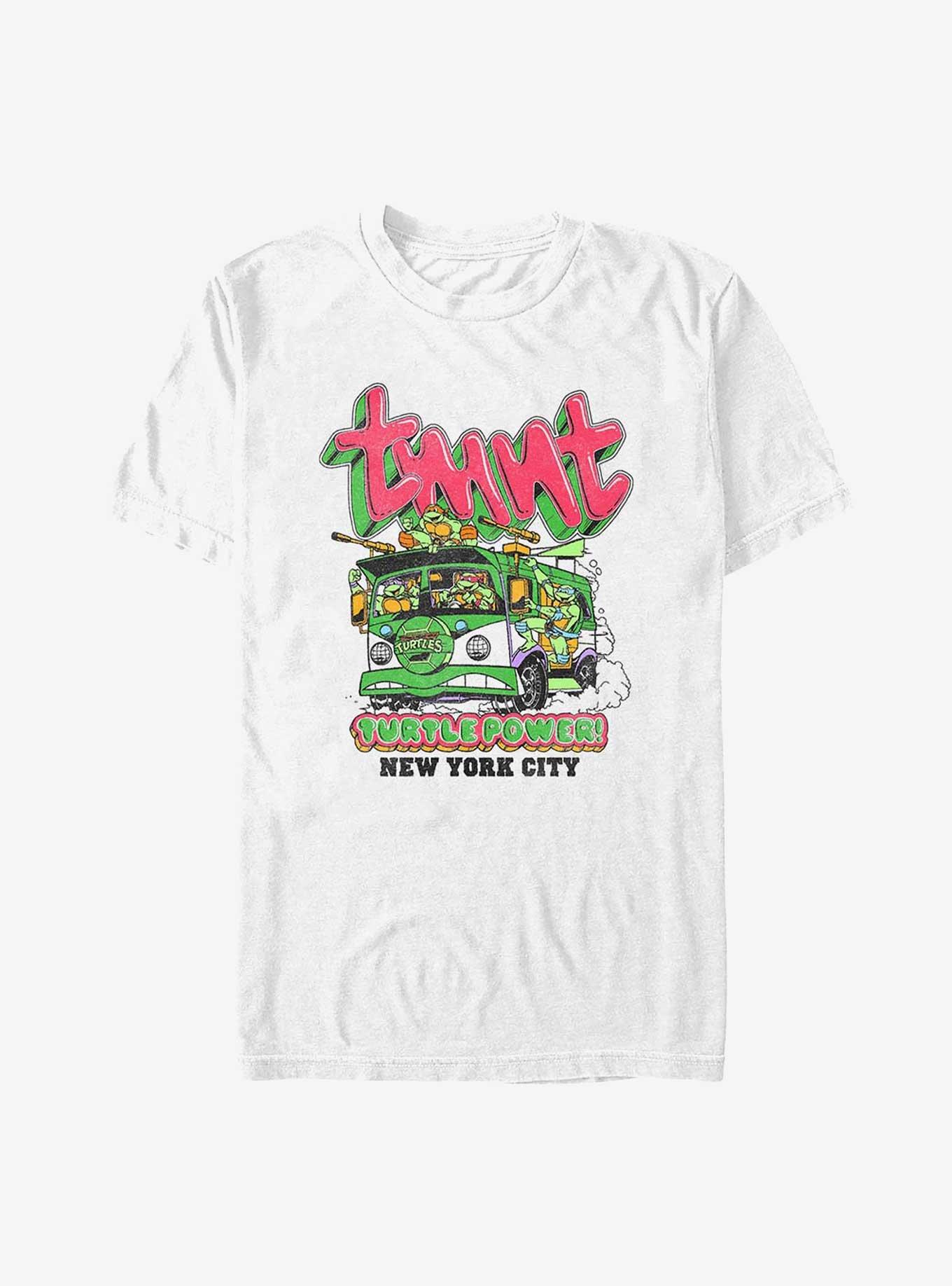 Teenage Mutant Ninja Turtles Turtle Time Van Big & Tall T-Shirt, WHITE, hi-res