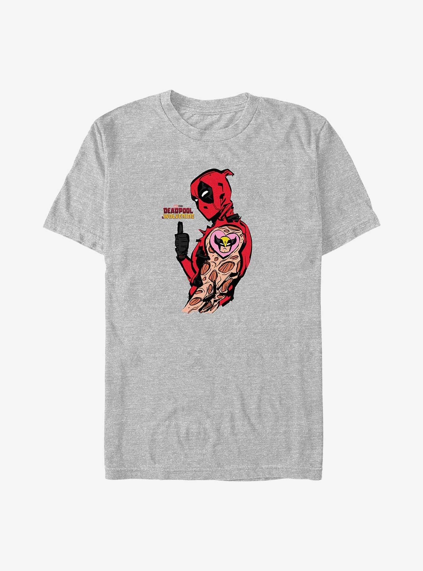 Marvel Deadpool & Wolverine Wolverine Tattoo Big & Tall T-Shirt, ATH HTR, hi-res