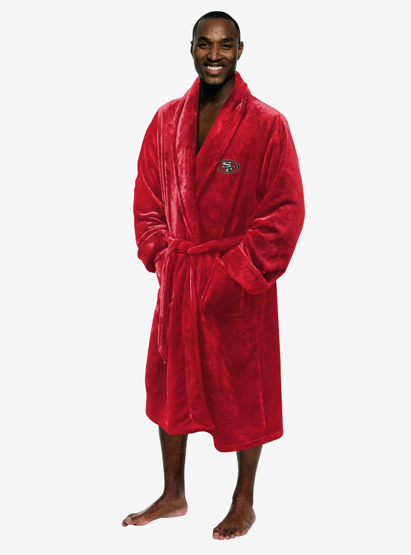 NFL 49ers Men Bath Robe, , hi-res