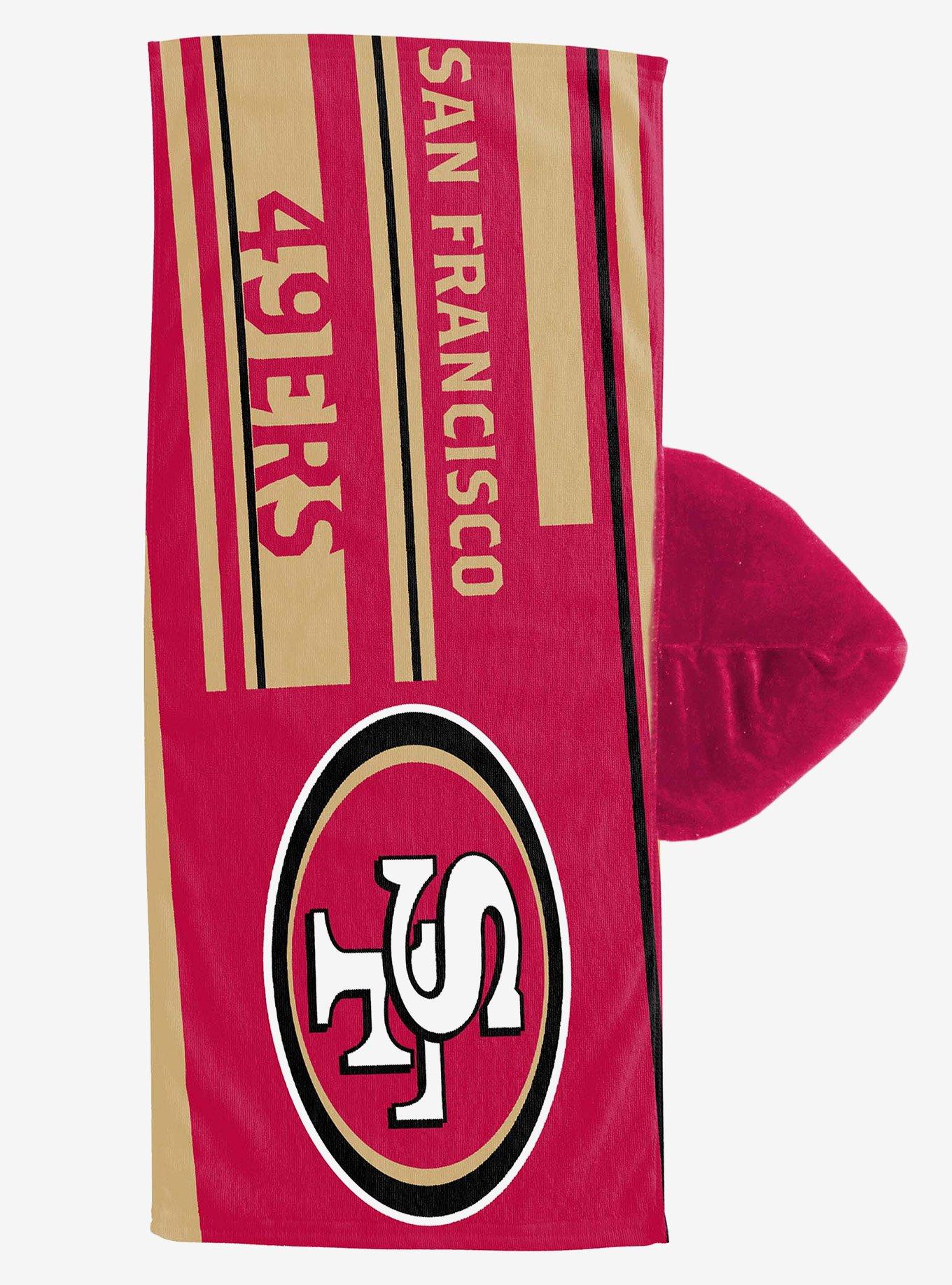 NFL 49ers Juvy Hooded Towel, , hi-res