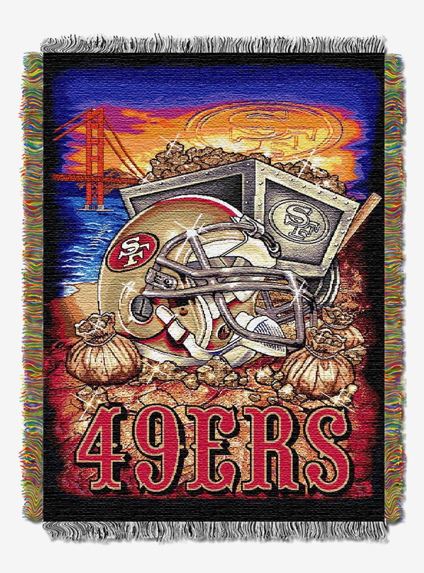 NFL 49ers Home Field Advantage Wall Tapestry, , hi-res