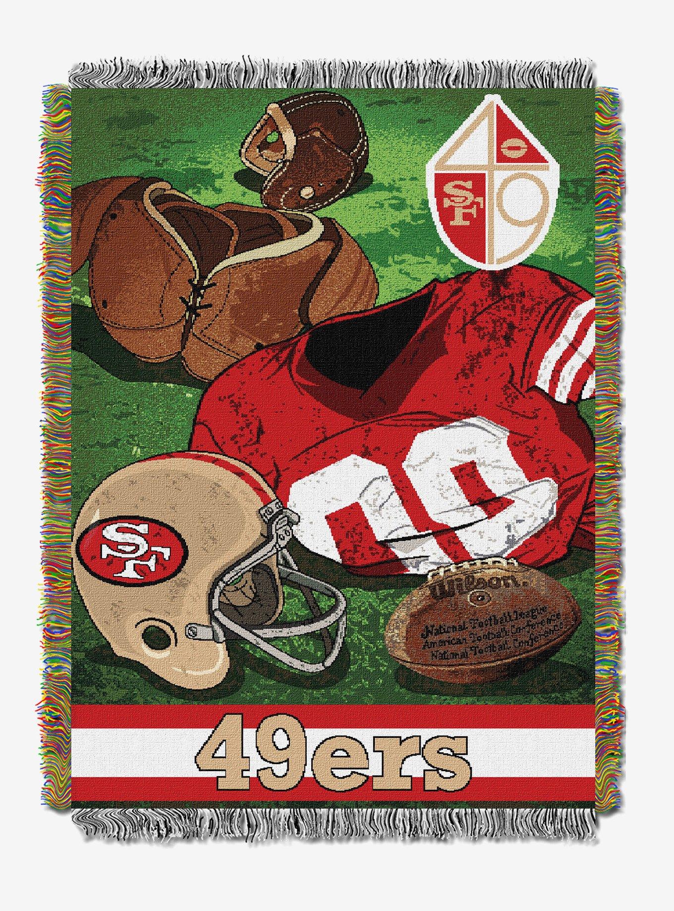 NFL 49ers Vintage Wall Tapestry, , hi-res