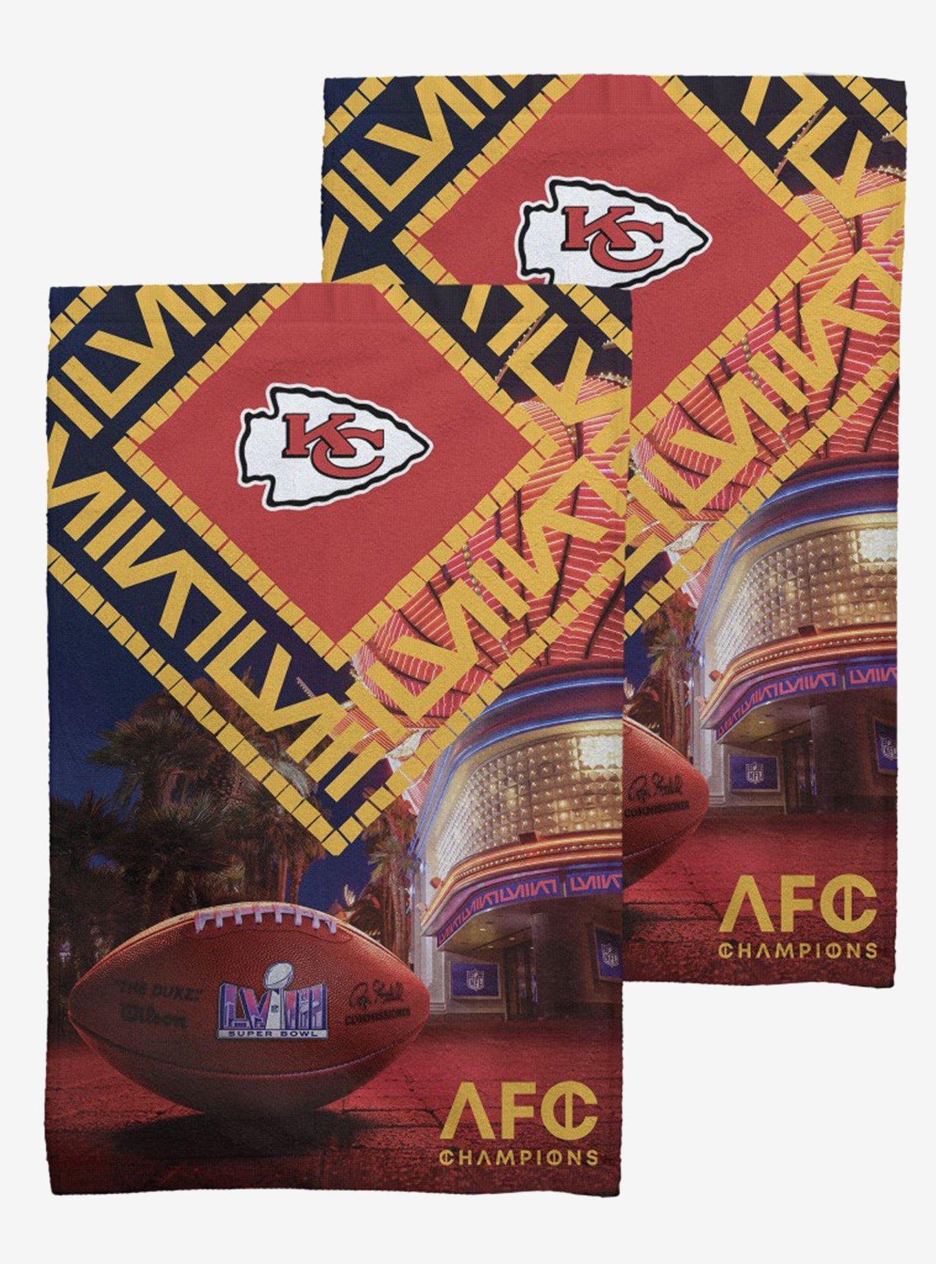 NFL Chiefs SB58 Arrival Participant Fan Towel, , hi-res