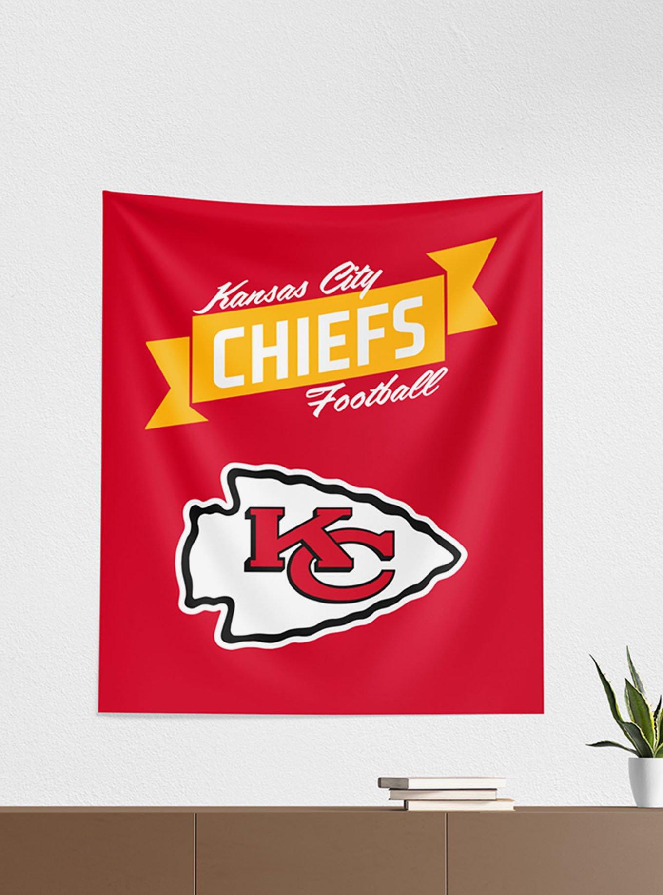 NFL Premium Chiefs Printed Wall Tapestry, , hi-res