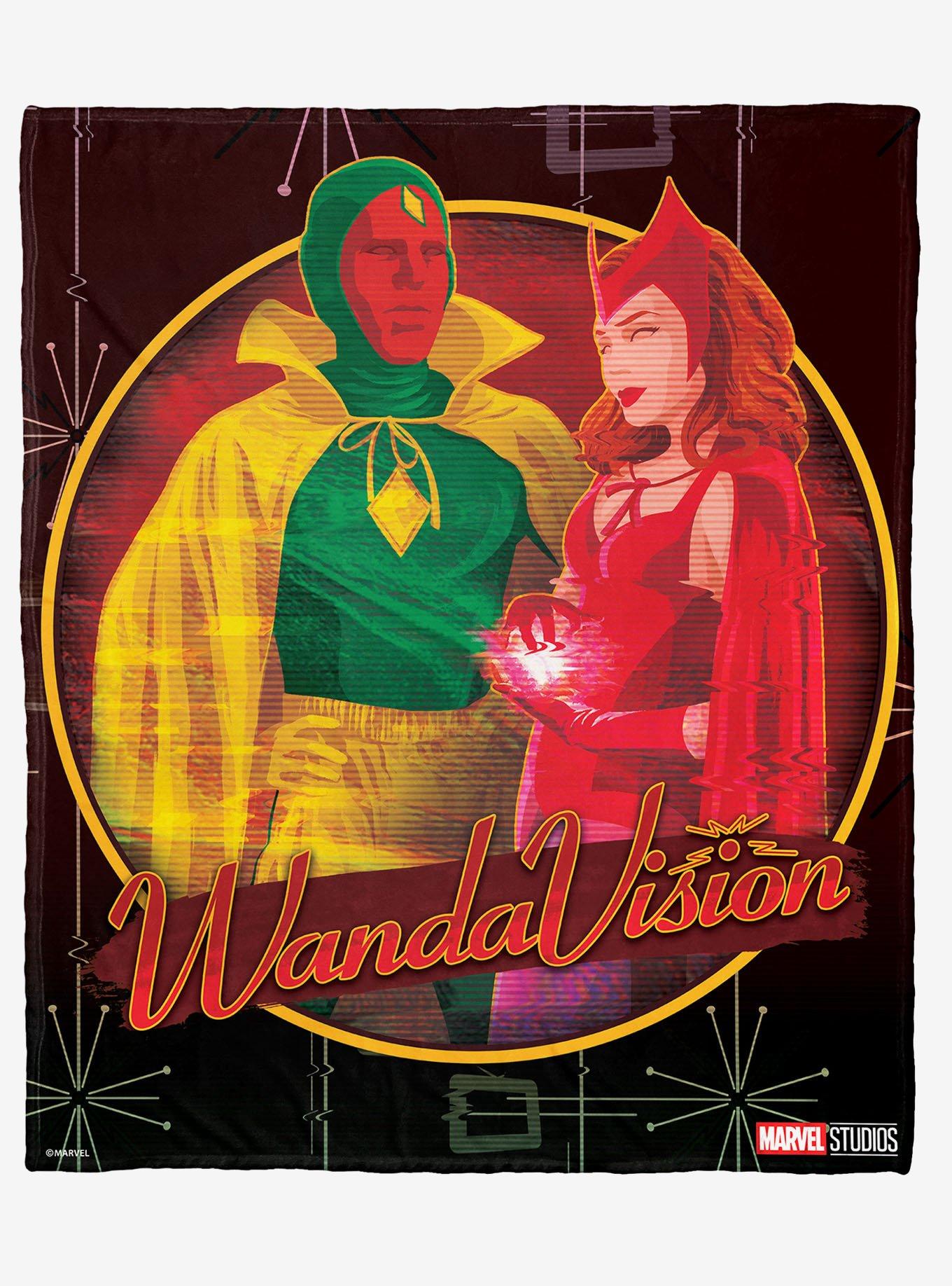 Marvel Wandavision Vintage Vision Silk Touch Throw Blanket, , hi-res