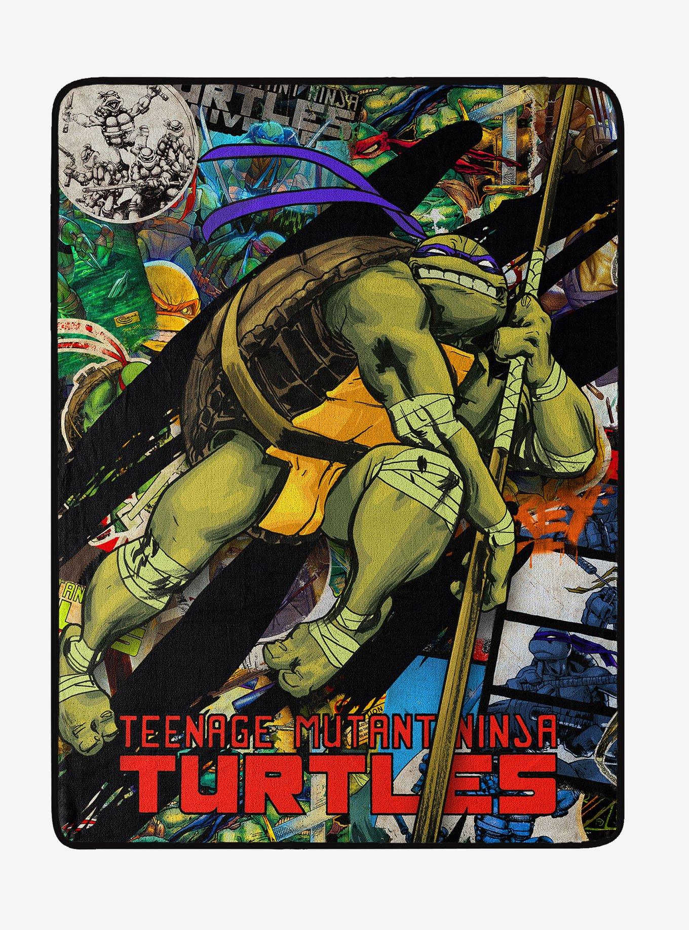 Teenage Mutant Ninja Turtles Dashing Donnie Micro Raschel Throw, , hi-res