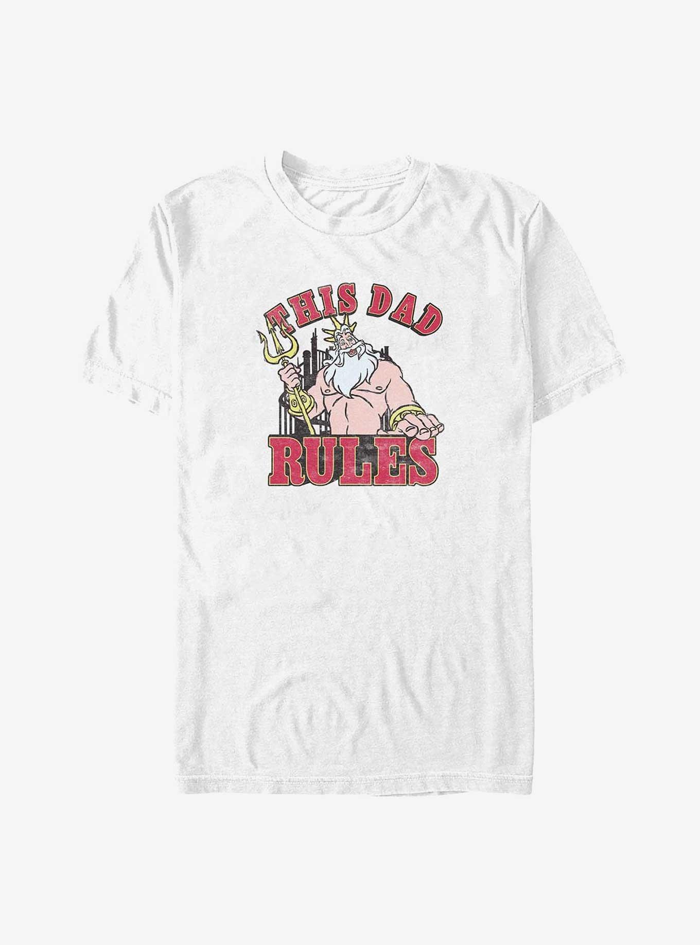 Disney The Little Mermaid Triton Rules Big & Tall T-Shirt, , hi-res