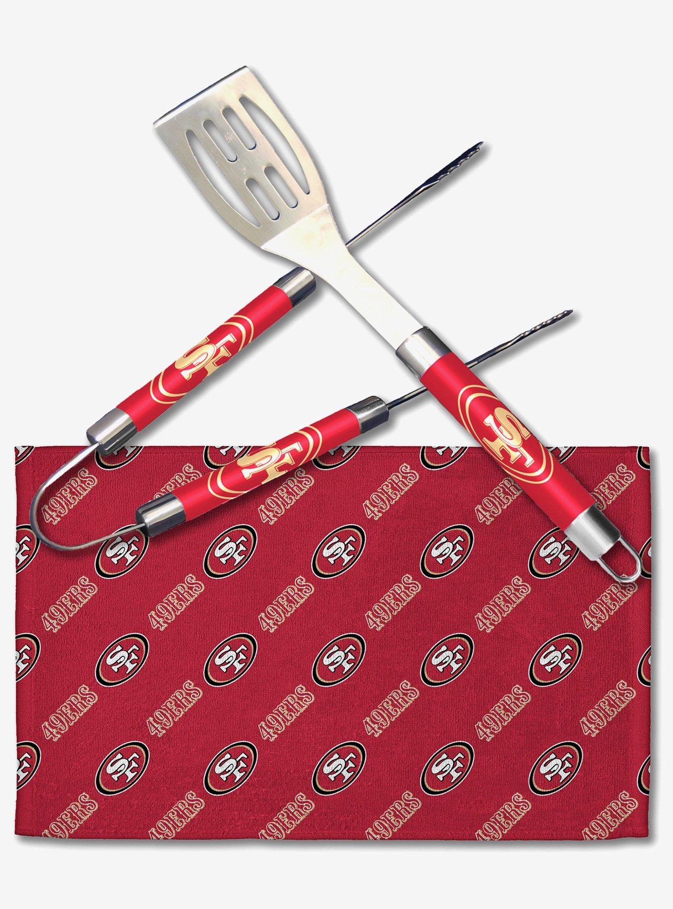 NFL 49ers BBQ Grill Utensil Set, , hi-res