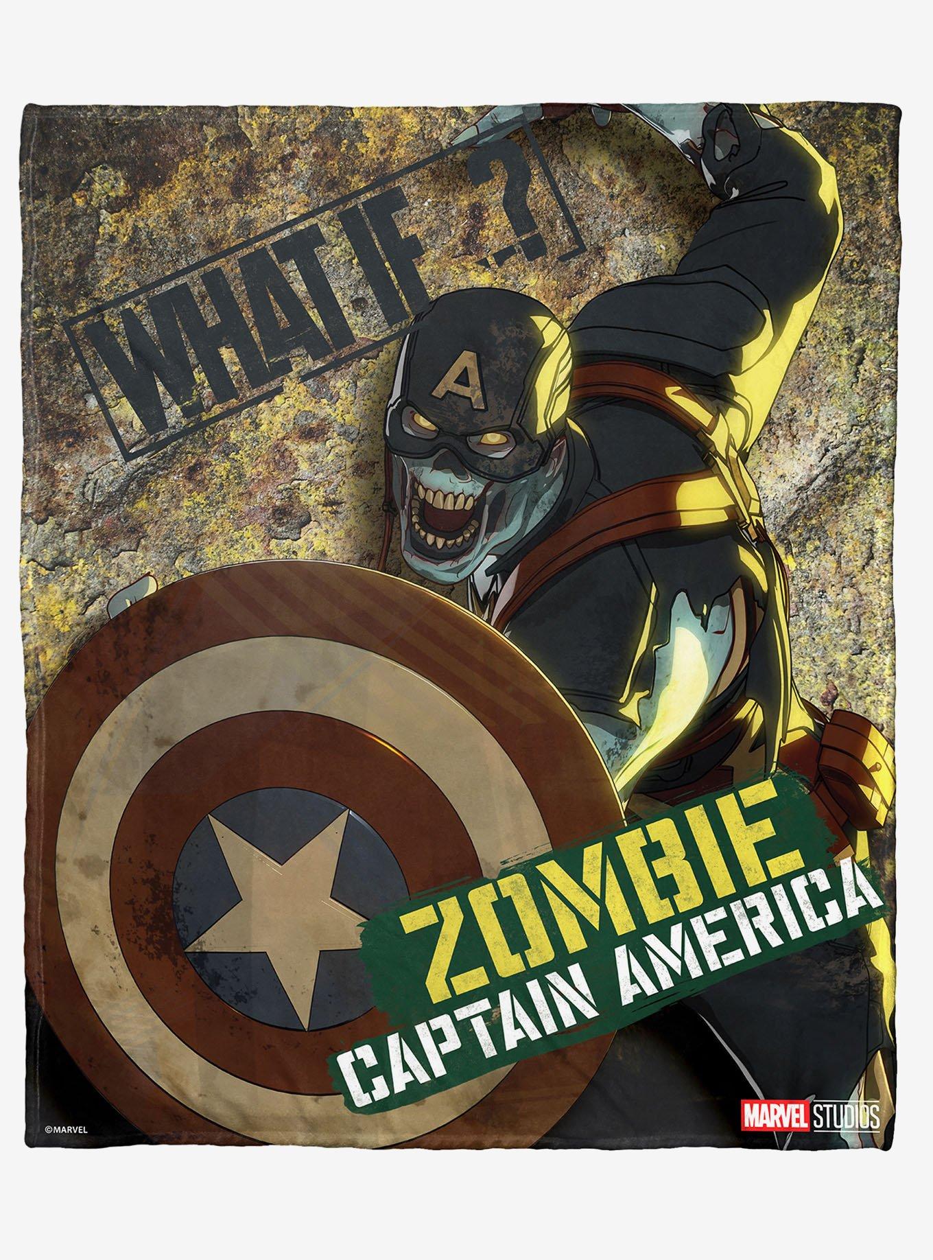 Marvel What If...? Captain Undead Silk Touch Throw Blanket, , hi-res