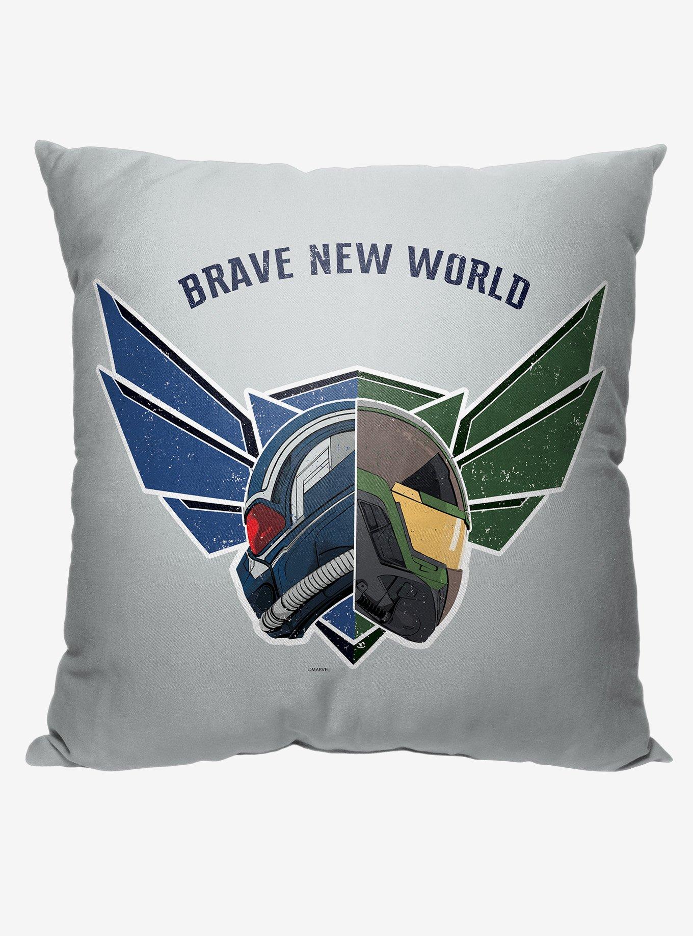 Marvel Captain America Brave New World Printed Throw Pillow, , hi-res