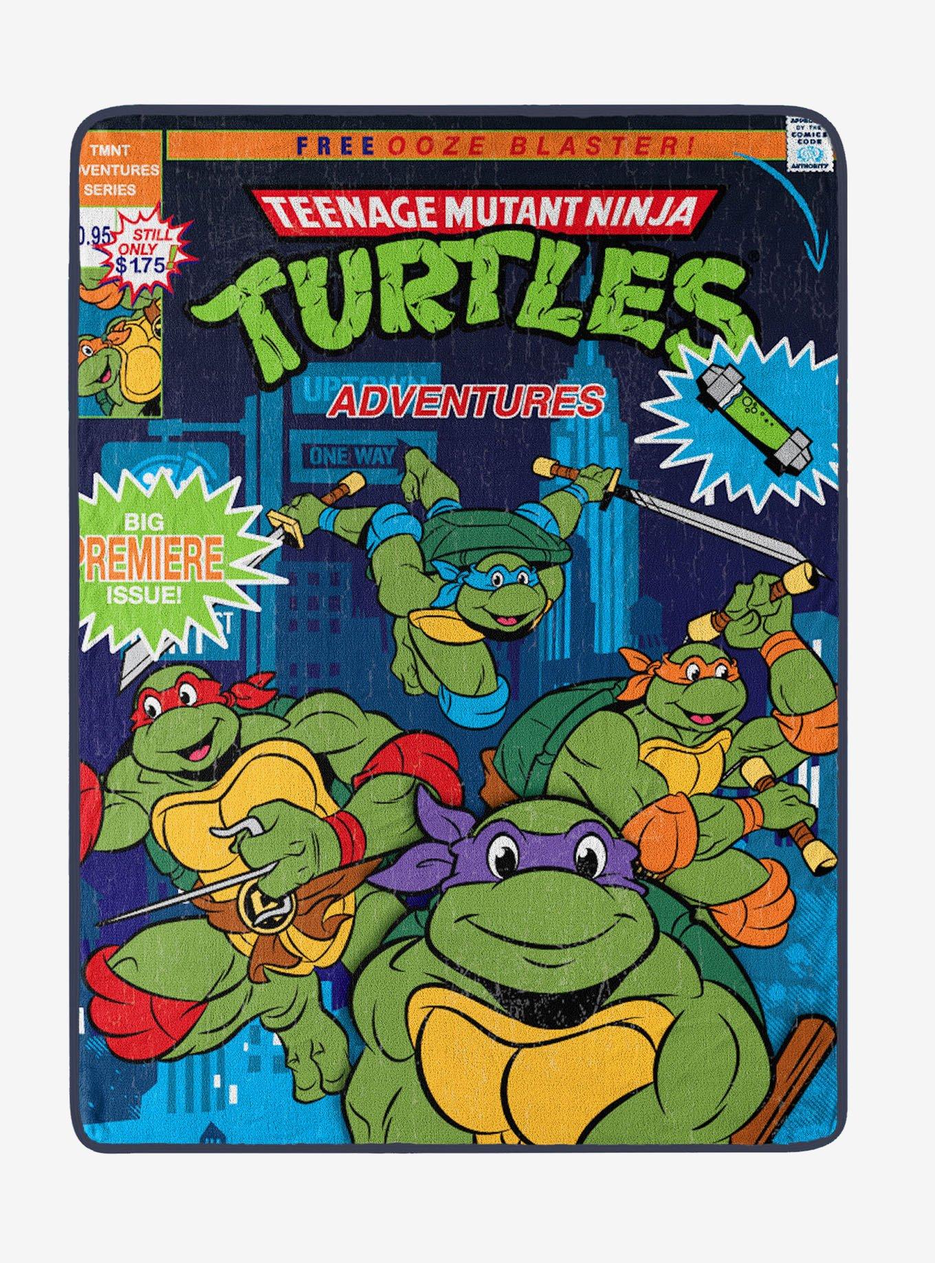 Teenage Mutant Ninja Turtles Ooze Blaster Micro Raschel Throw, , hi-res