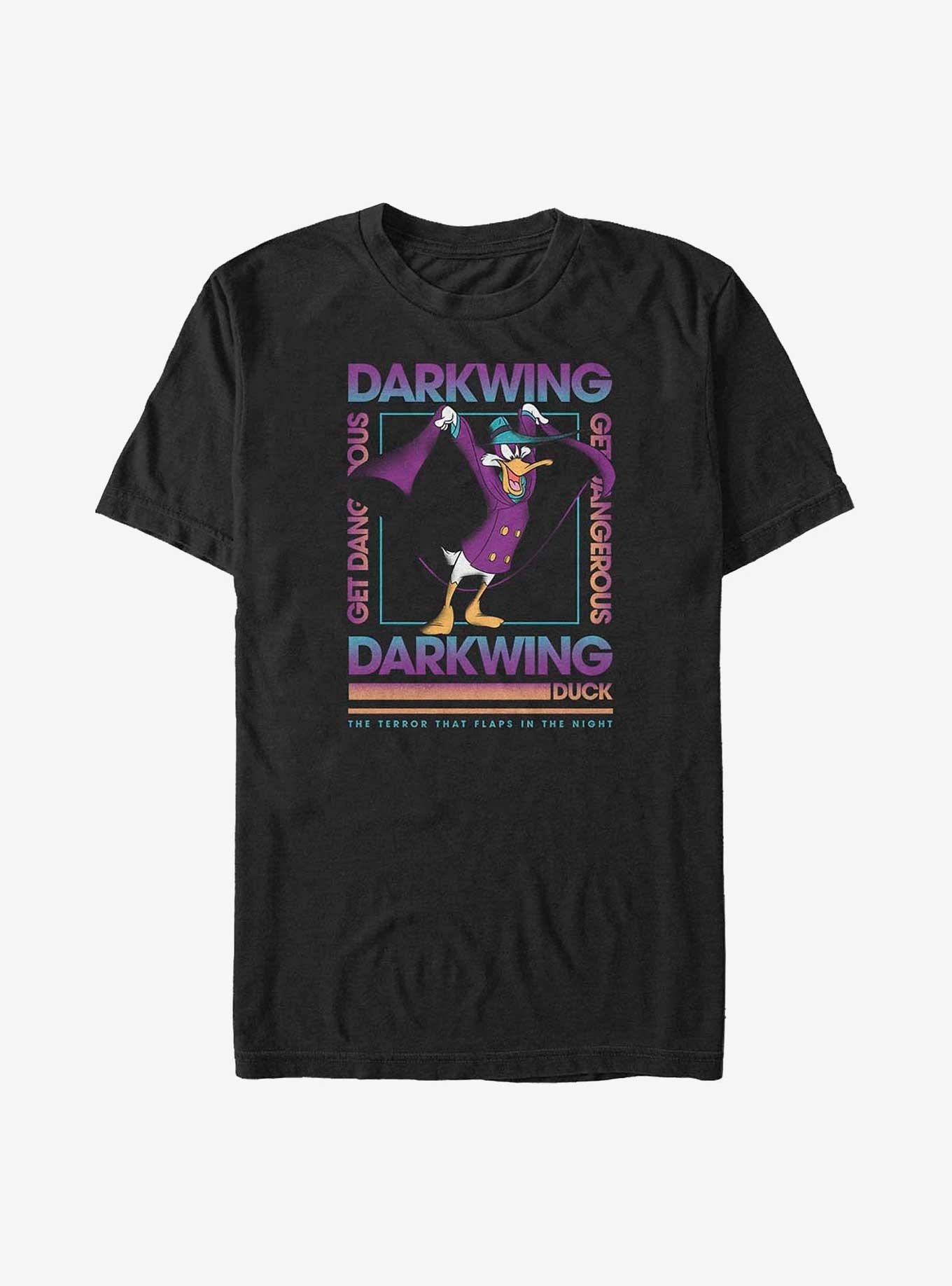 Disney Darkwing Duck Get Dangerous Big & Tall T-Shirt, BLACK, hi-res