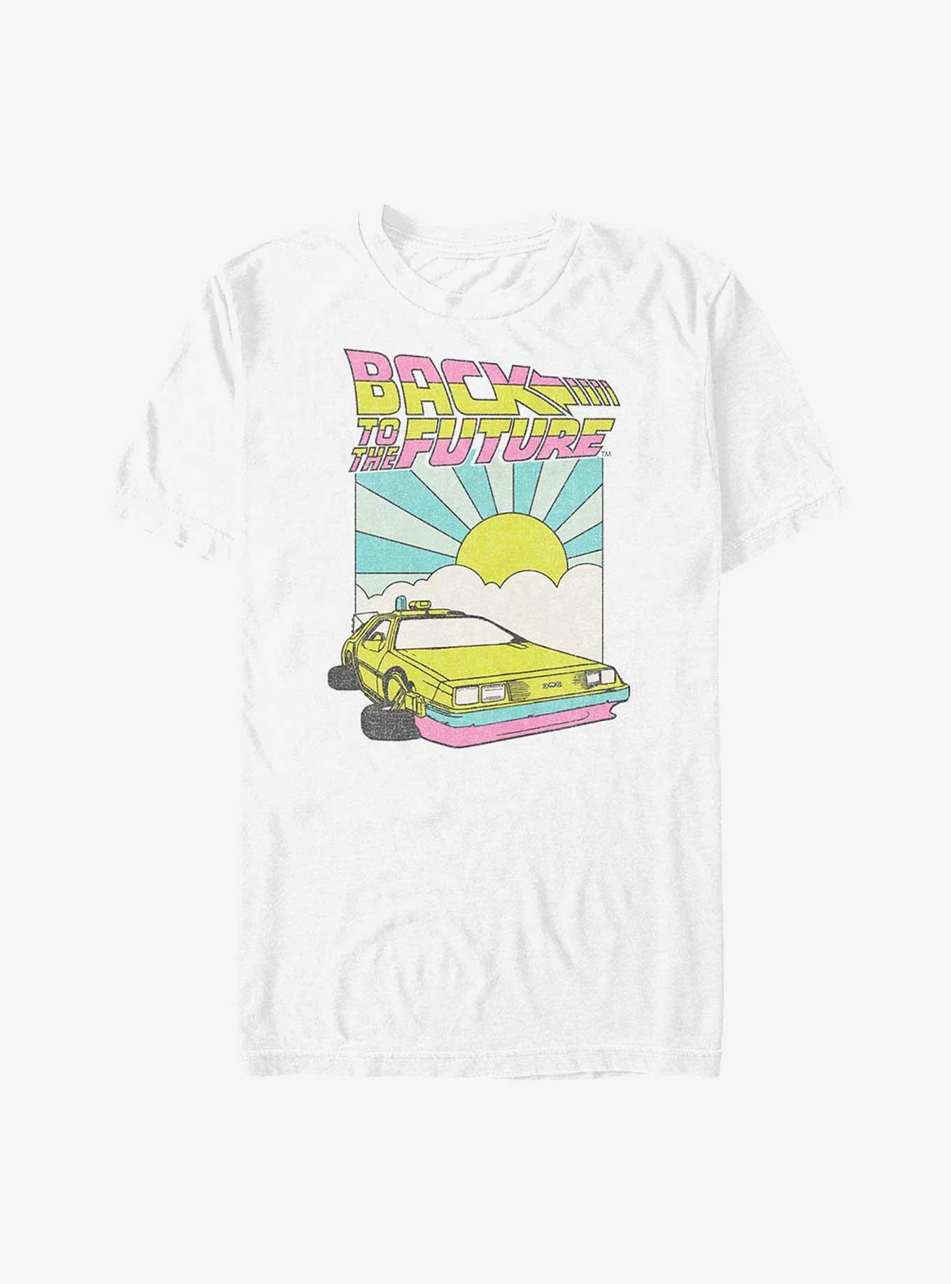 Back to the Future Retro DeLorean Big & Tall T-Shirt, , hi-res