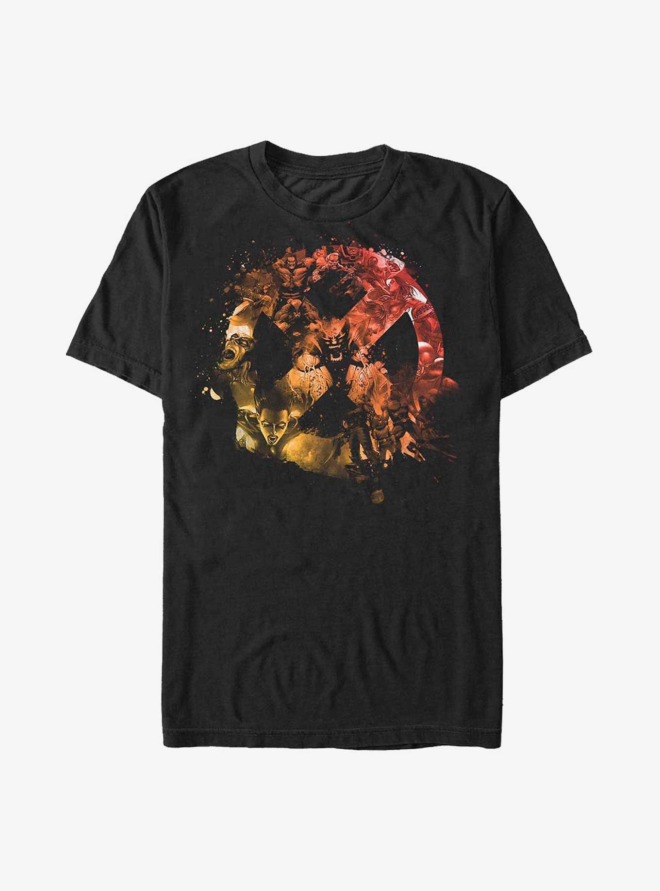 X-Men Logo X Big & Tall T-Shirt, BLACK, hi-res