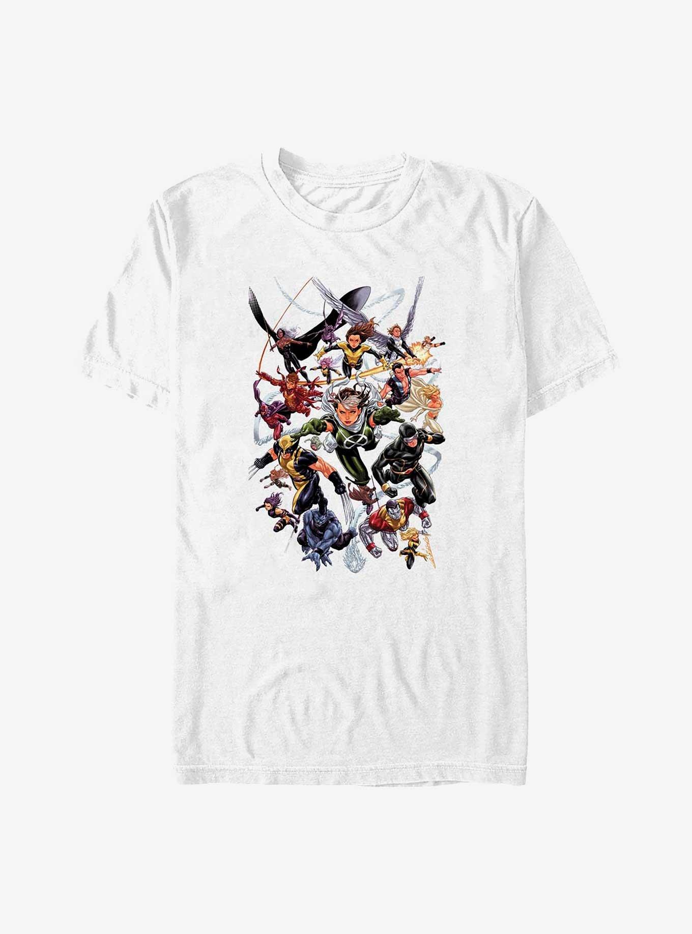 X-Men Flying Foward Big & Tall T-Shirt