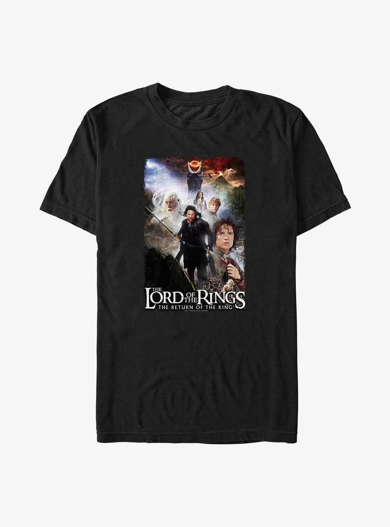 The Lord of the Rings Final Fight Big & Tall T-Shirt, BLACK, hi-res