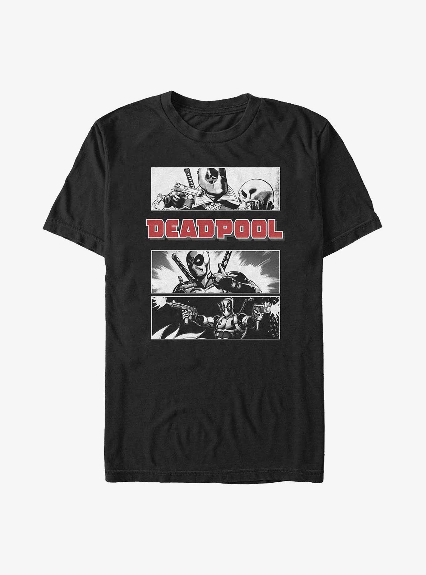 Marvel Deadpool Dead Poet Big & Tall T-Shirt, BLACK, hi-res