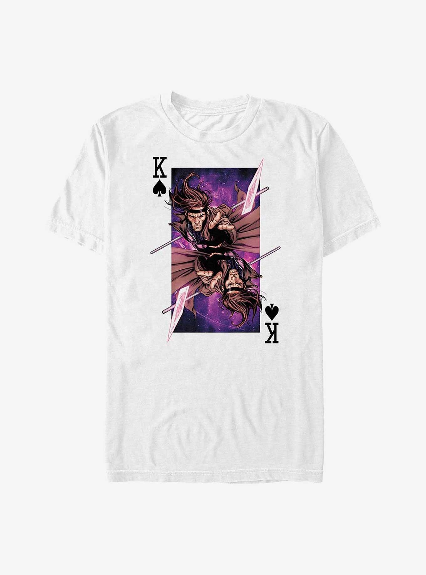 X-Men Gambit King Big & Tall T-Shirt, WHITE, hi-res