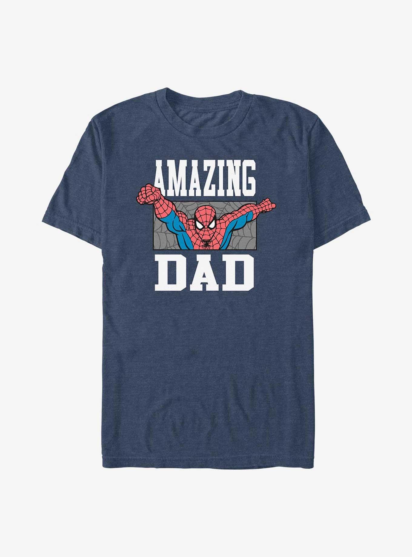 Marvel Spider-Man Amazing Dad Big & Tall T-Shirt