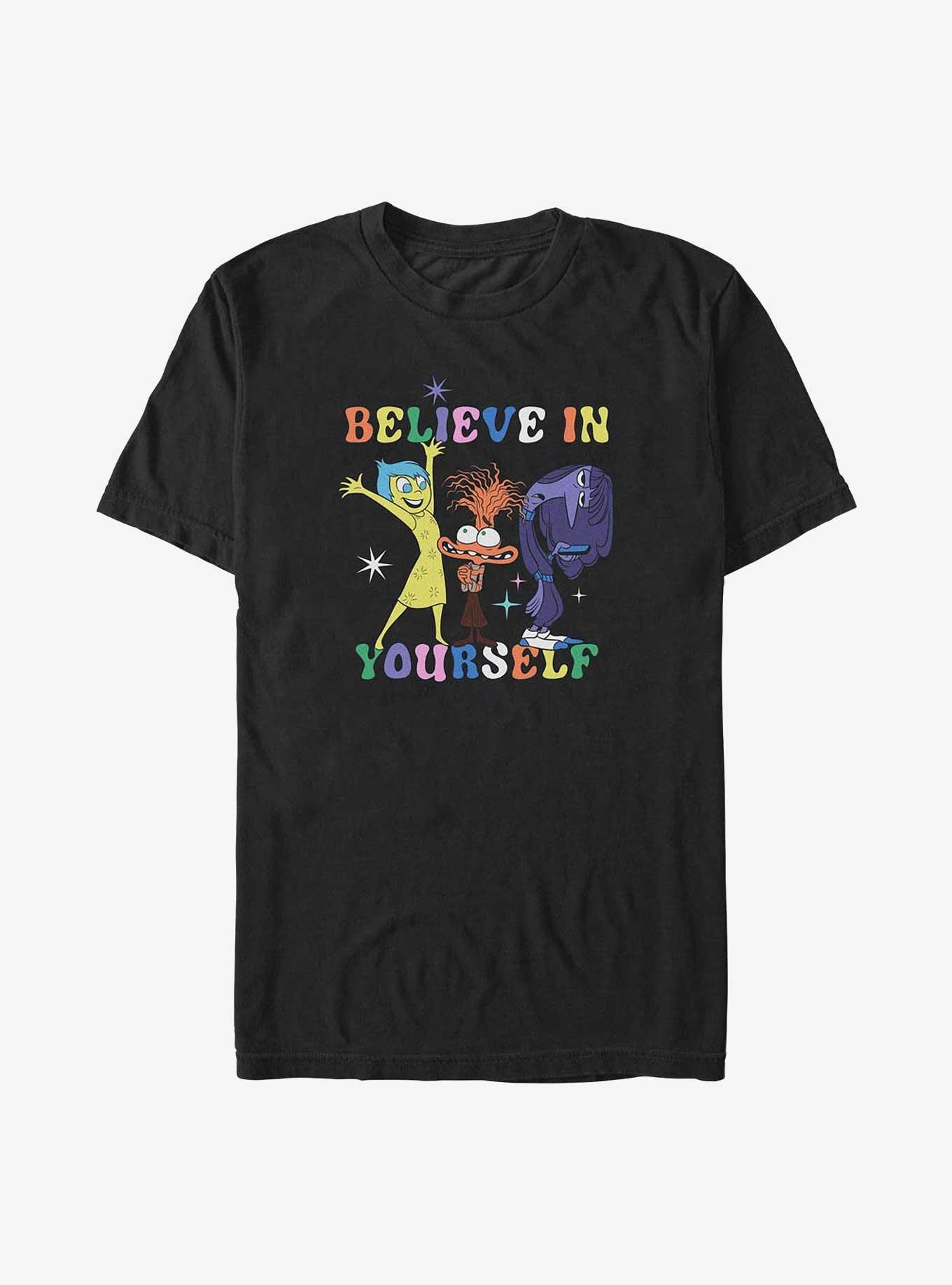 Disney Pixar Inside Out Joy Believe In Yourself Big & Tall T-Shirt, , hi-res