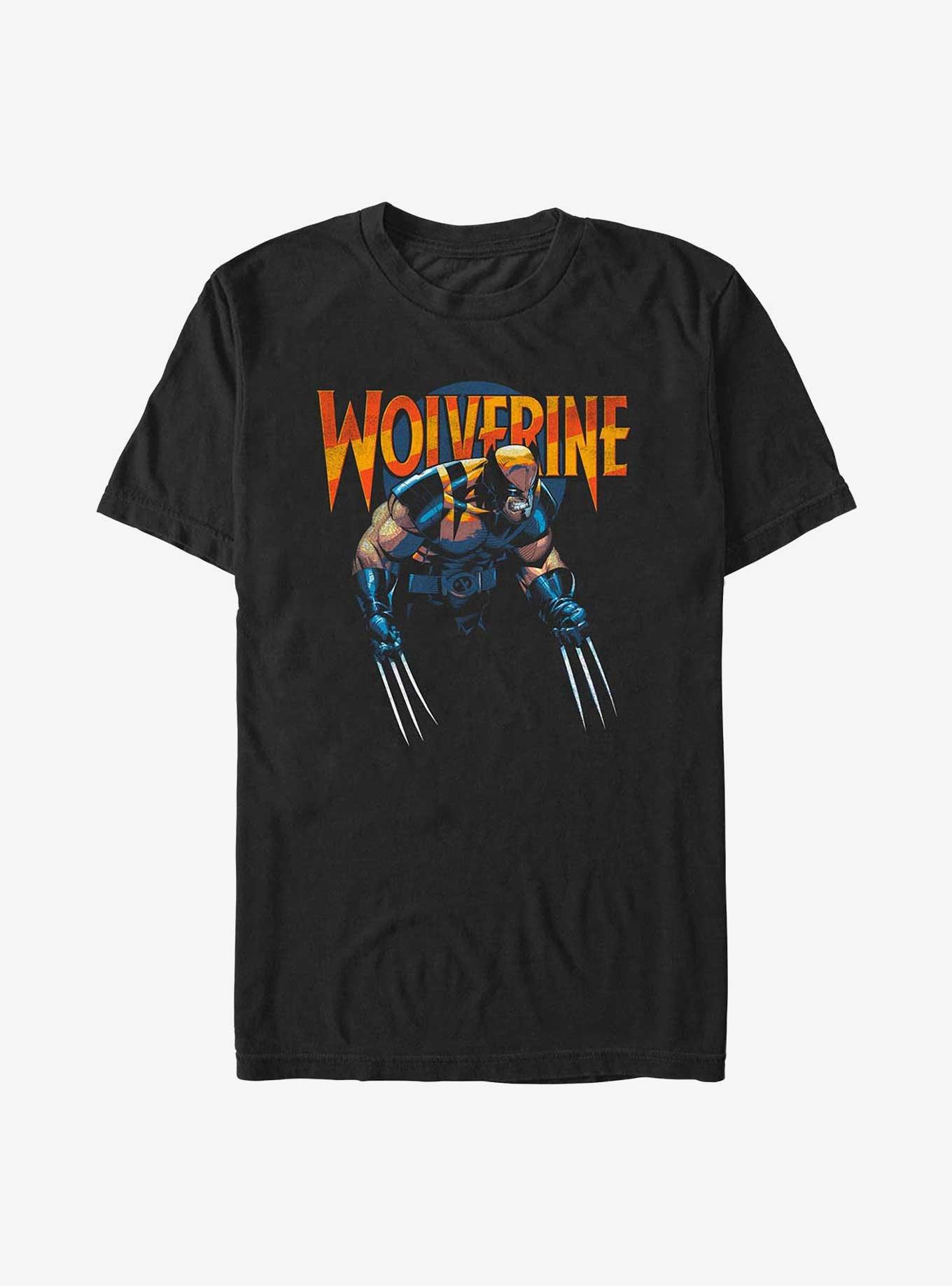 X-Men Dark Wolverine Big & Tall T-Shirt, BLACK, hi-res