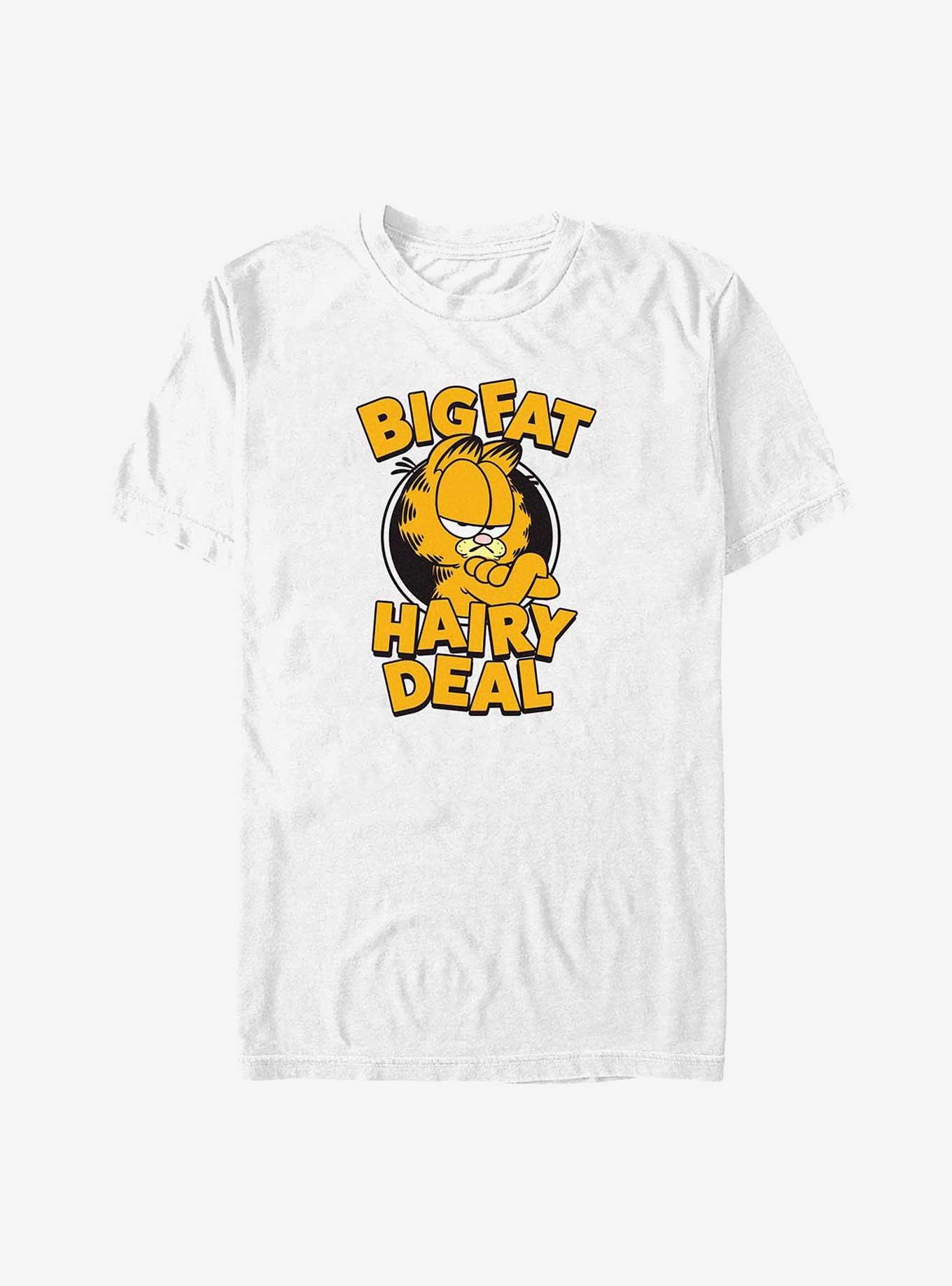 Garfield Hairy Deal Big & Tall T-Shirt, WHITE, hi-res