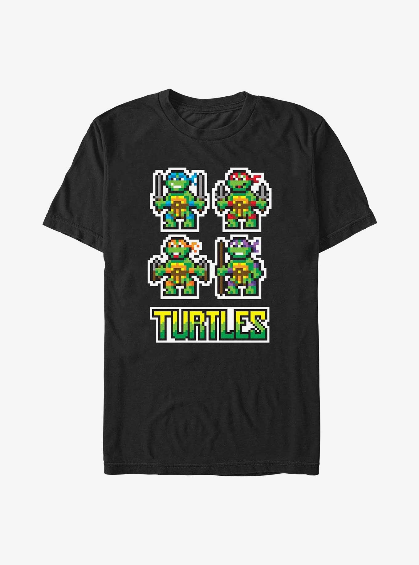 Teenage Mutant Ninja Turtles Pixurtle Big & Tall T-Shirt, BLACK, hi-res