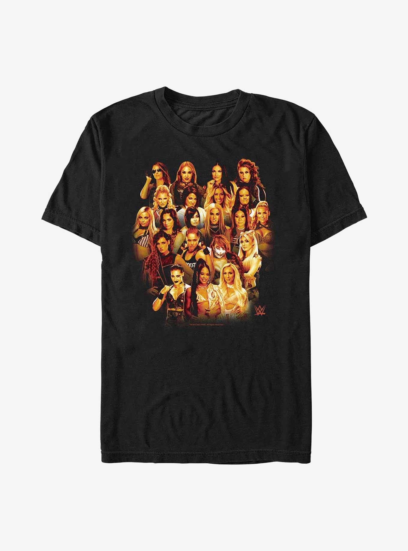 WWE Women Make History Big & Tall T-Shirt, BLACK, hi-res