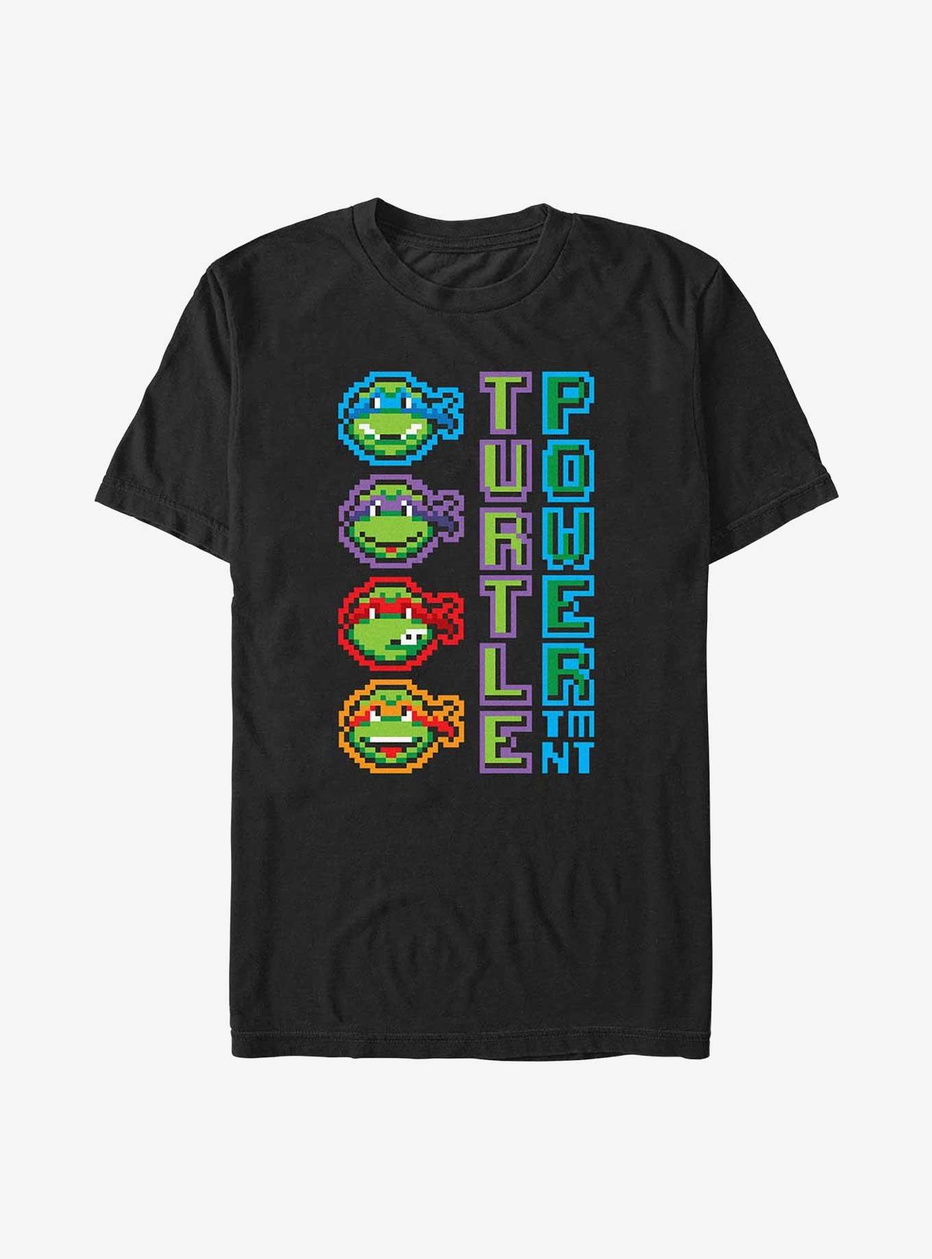 Teenage Mutant Ninja Turtles Pixel Big & Tall T-Shirt, BLACK, hi-res