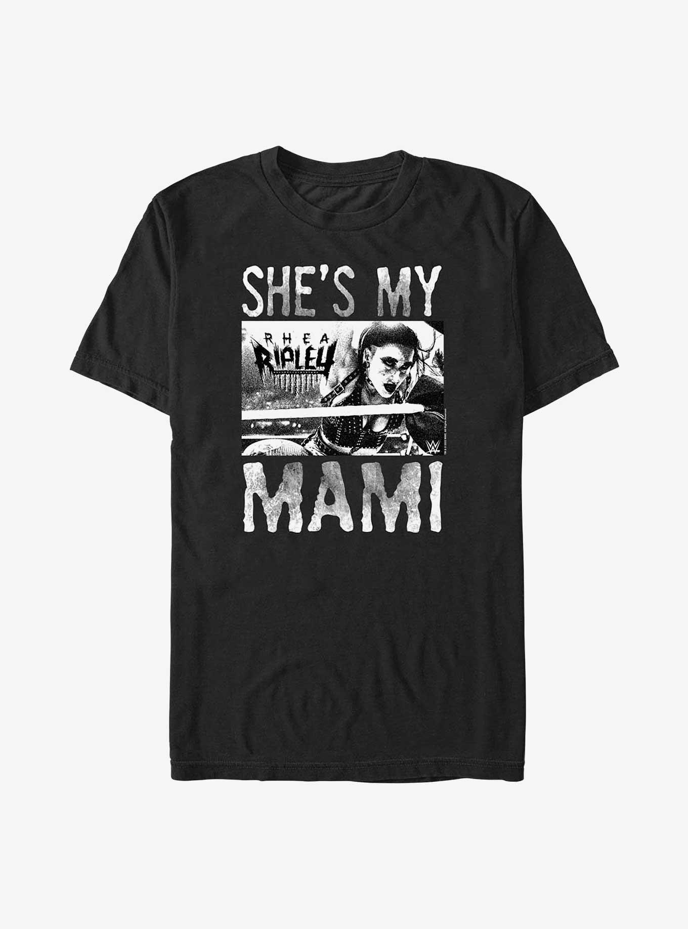 WWE Rhea Ripley Big & Tall T-Shirt, BLACK, hi-res