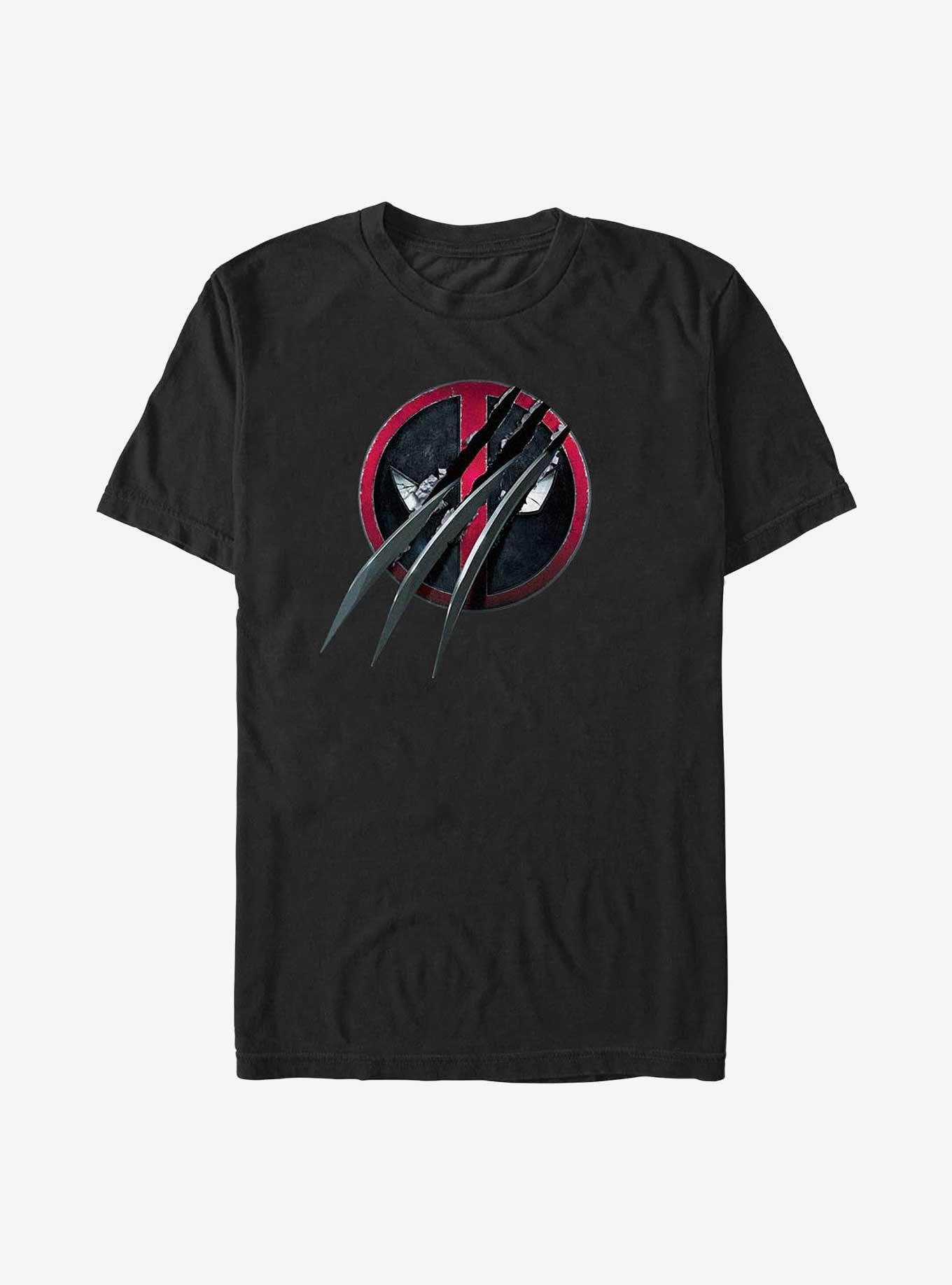 Marvel Deadpool & Wolverine Clawed Pool Big Tall T-Shirt