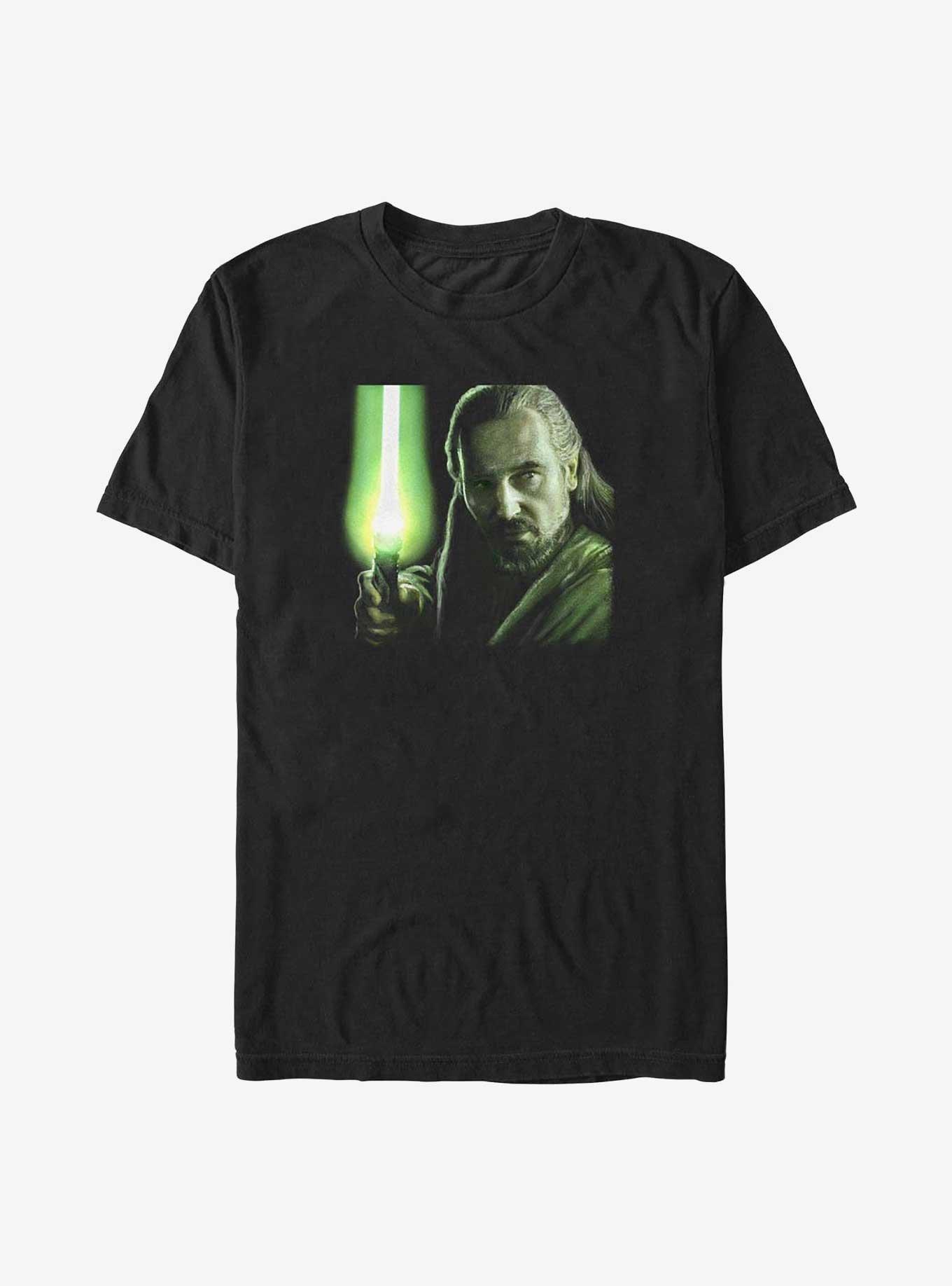 Star Wars Jedi Master Jinn Big & Tall T-Shirt, BLACK, hi-res