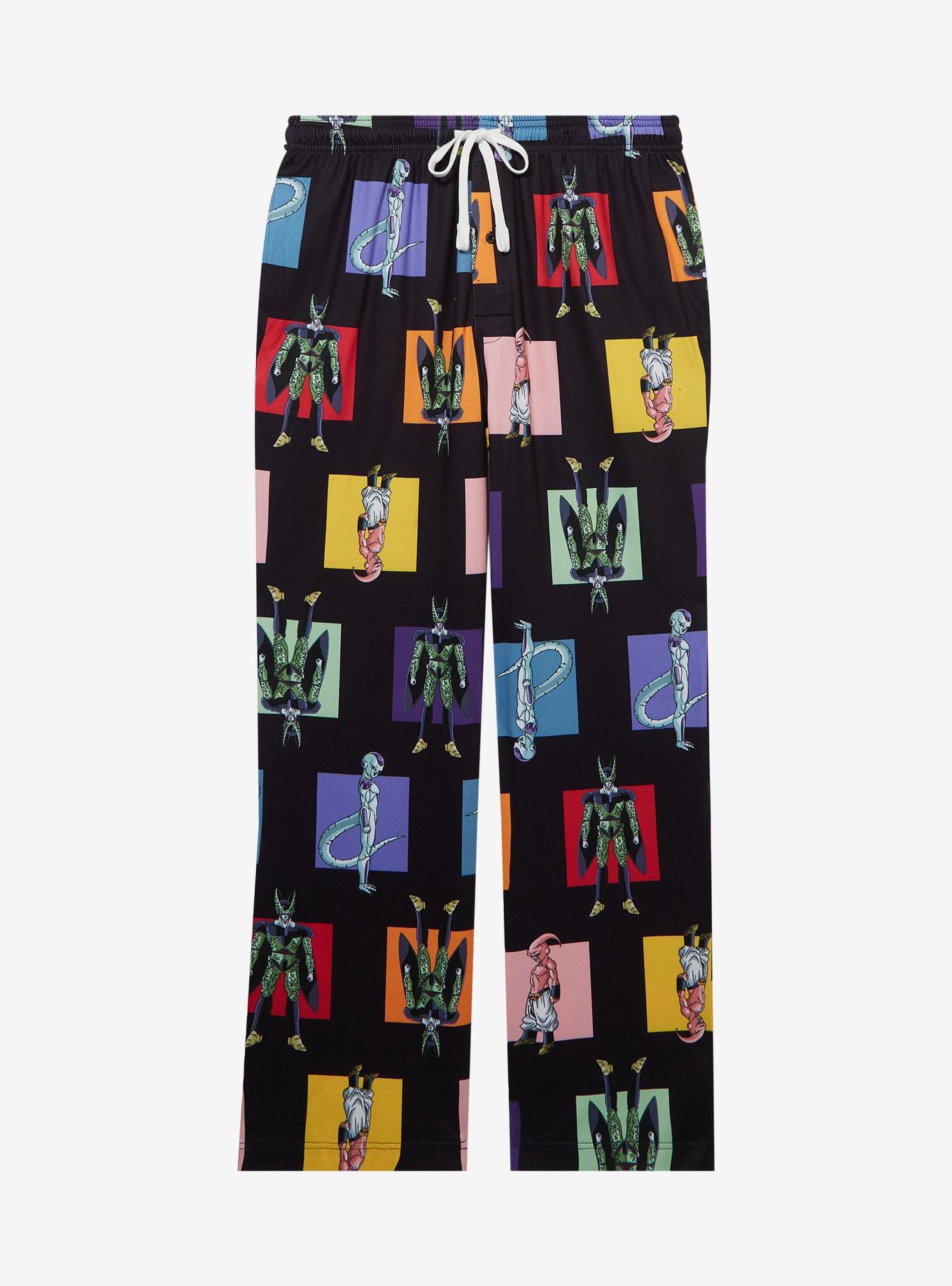 Dragon Ball Z Villains Allover Print Sleep Pants — BoxLunch Exclusive, , hi-res