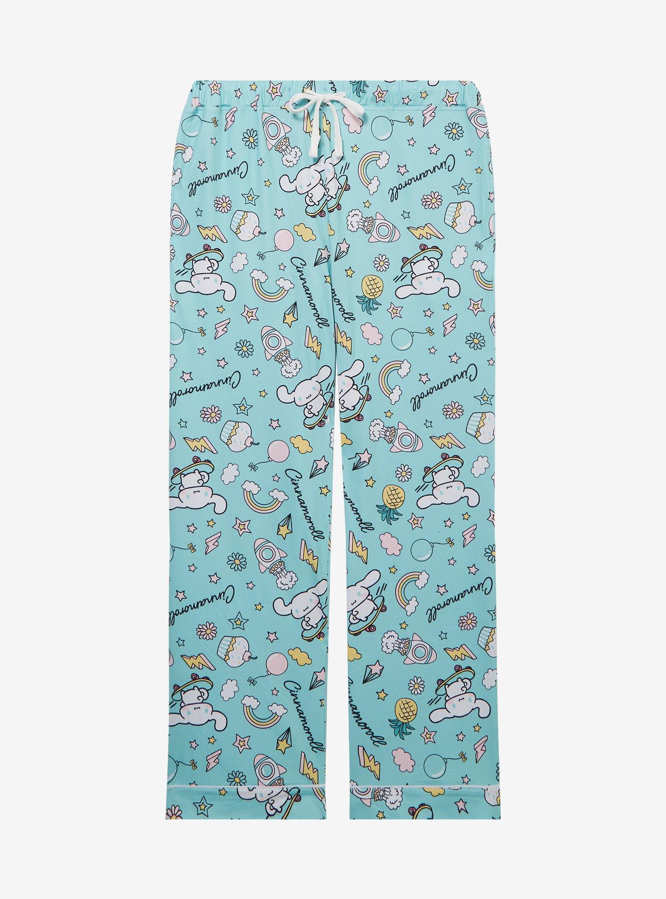 Sanrio Cinnamoroll Allover Print Women's Sleep Pants — BoxLunch Exclusive, , hi-res