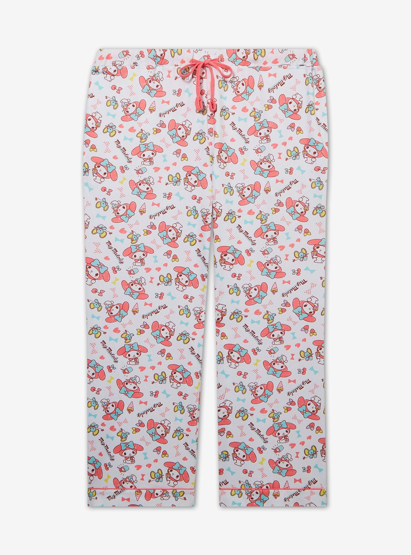 Sanrio My Melody Allover Print Women's Plus Size Sleep Pants
