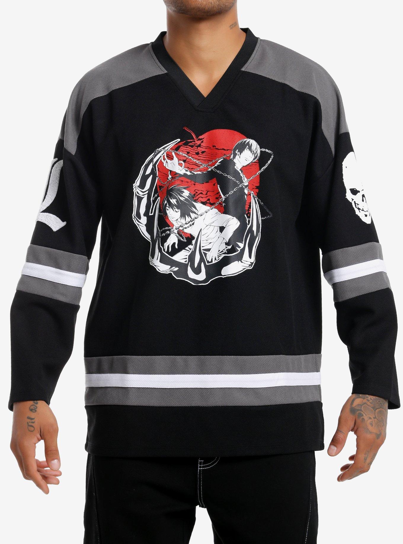 Death Note Light & L Hockey Jersey