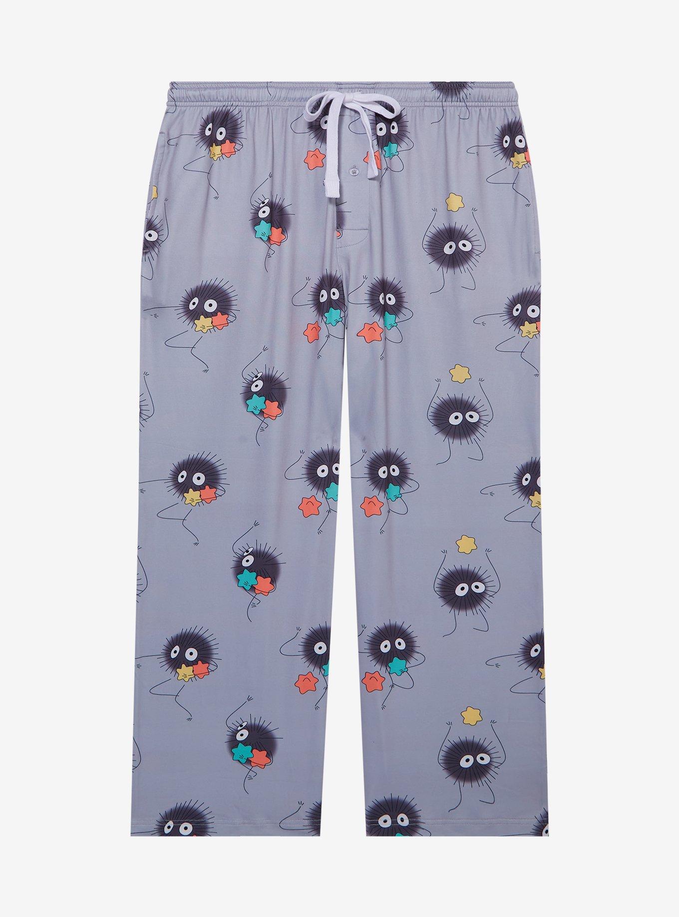 Studio Ghibli&reg; Spirited Away Soot Sprites Allover Print Plus Size Sleep Pants &mdash; BoxLunch Exclusive, , hi-res