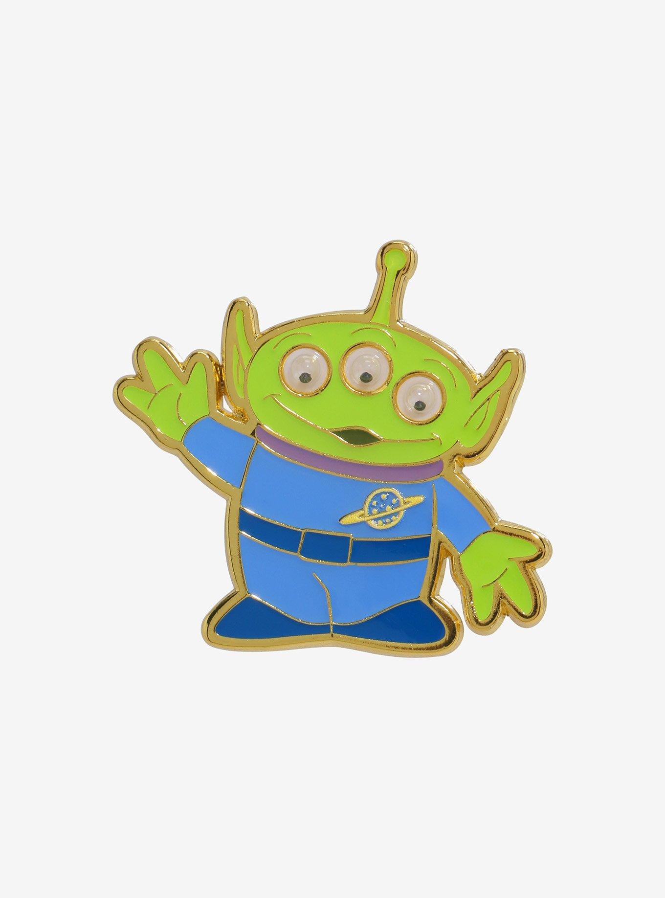 Loungefly Disney Pixar Toy Story Alien Googly Eye Enamel Pin - BoxLunch Exclusive, , hi-res