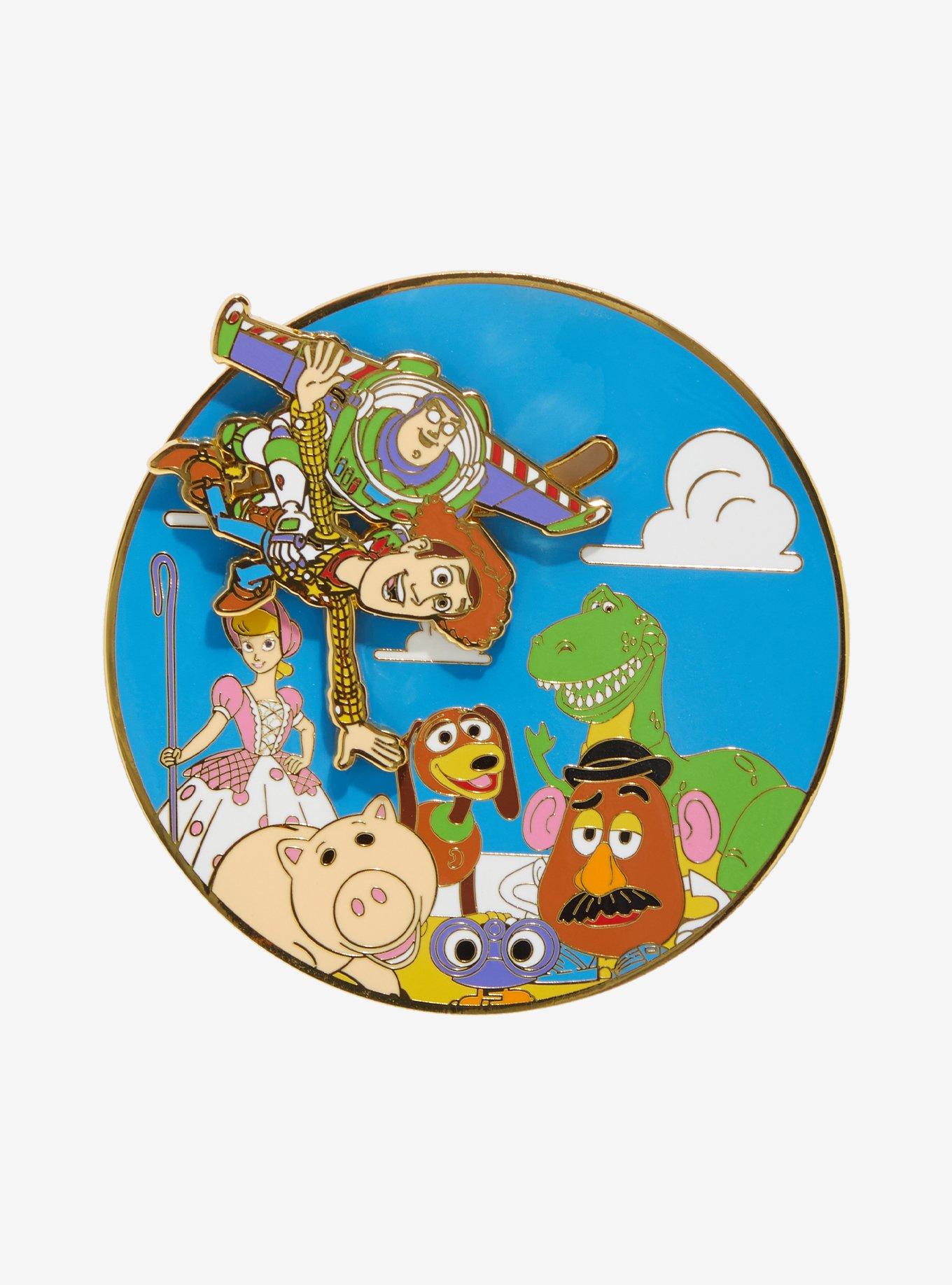 Loungefly Disney Pixar Toy Story Characters Moving Limited Edition Enamel Pin - BoxLunch Exclusive, , hi-res