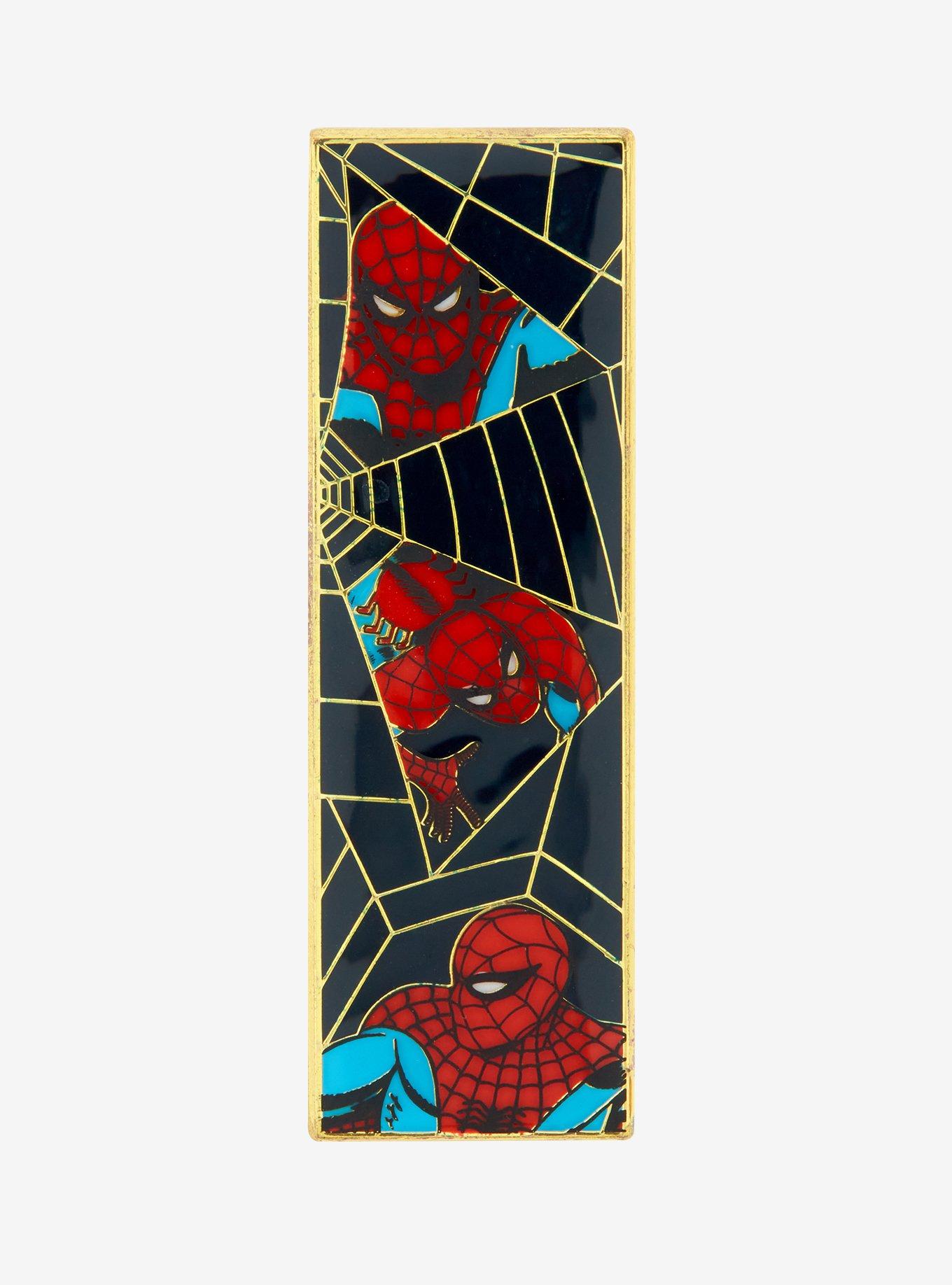 Loungefly Marvel Spider-Man Web Multi-Scene Enamel Pin &mdash; BoxLunch Exclusive, , hi-res