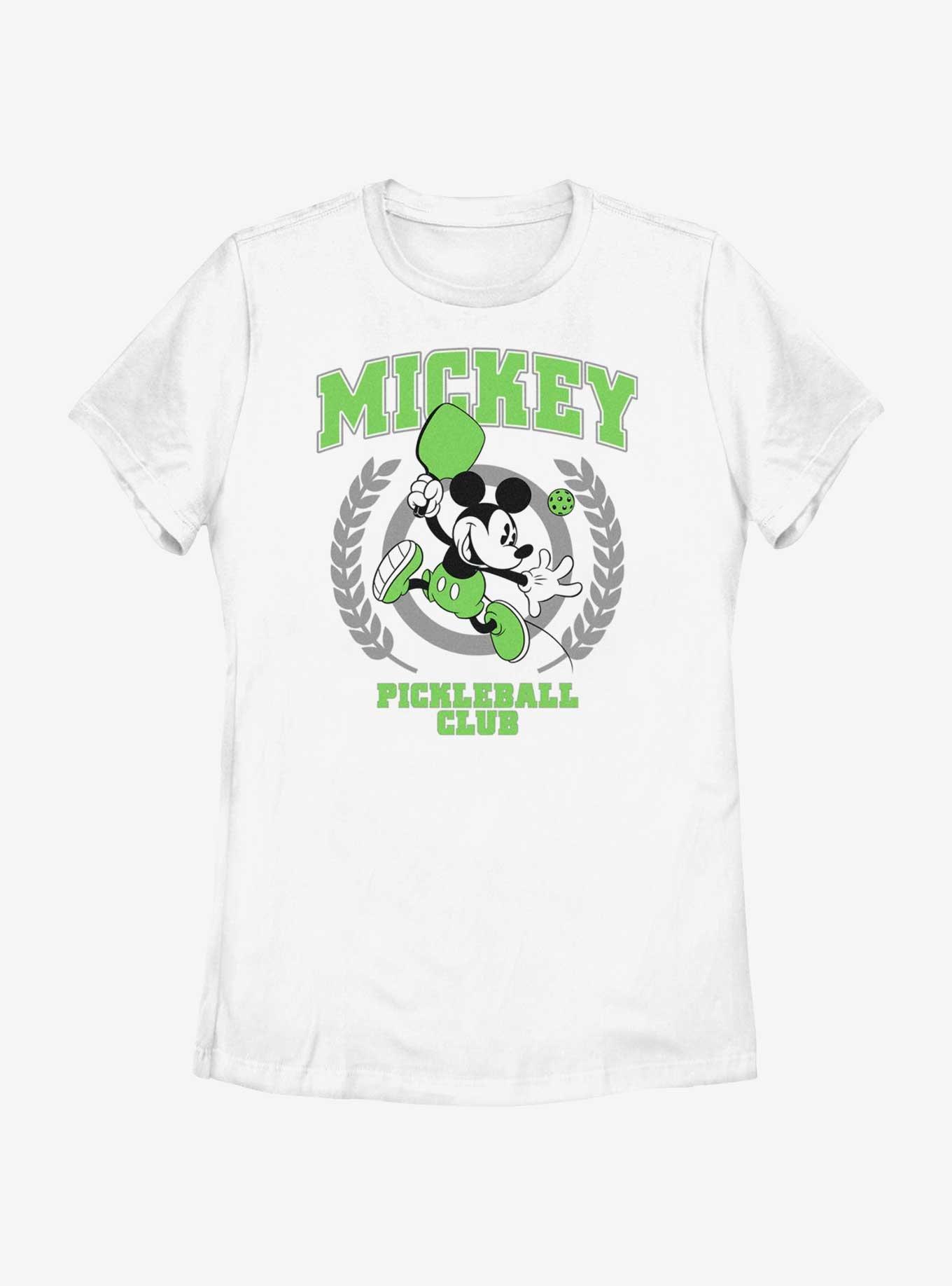 Disney Mickey Mouse Pickleball Club Jump Womens T-Shirt, WHITE, hi-res