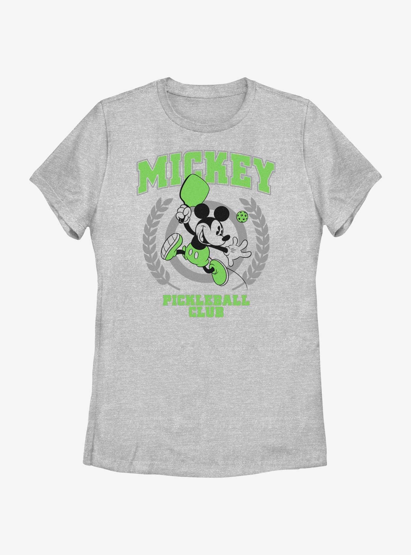 Disney Mickey Mouse Pickleball Club Jump Womens T-Shirt, ATH HTR, hi-res