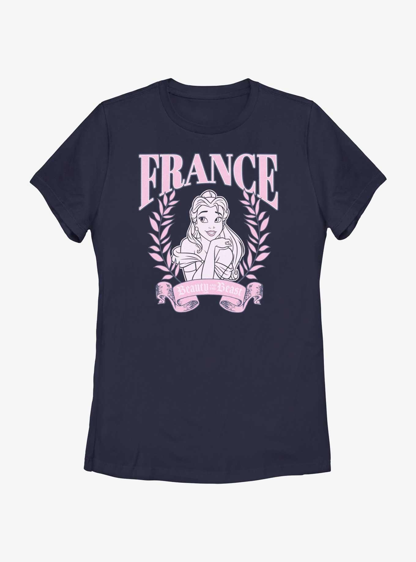 Disney Beauty and the Beast France Belle Portrait Womens T-Shirt, , hi-res