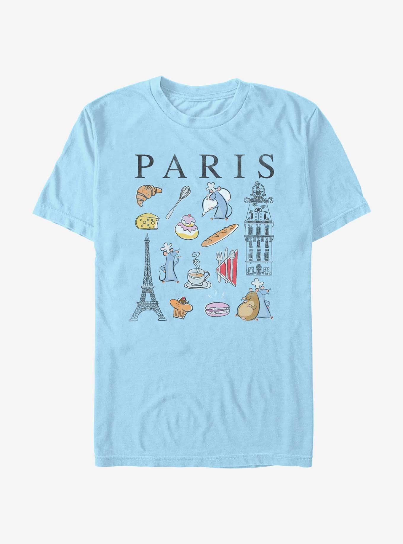 Disney Pixar Ratatouille Paris Icons T-Shirt, , hi-res