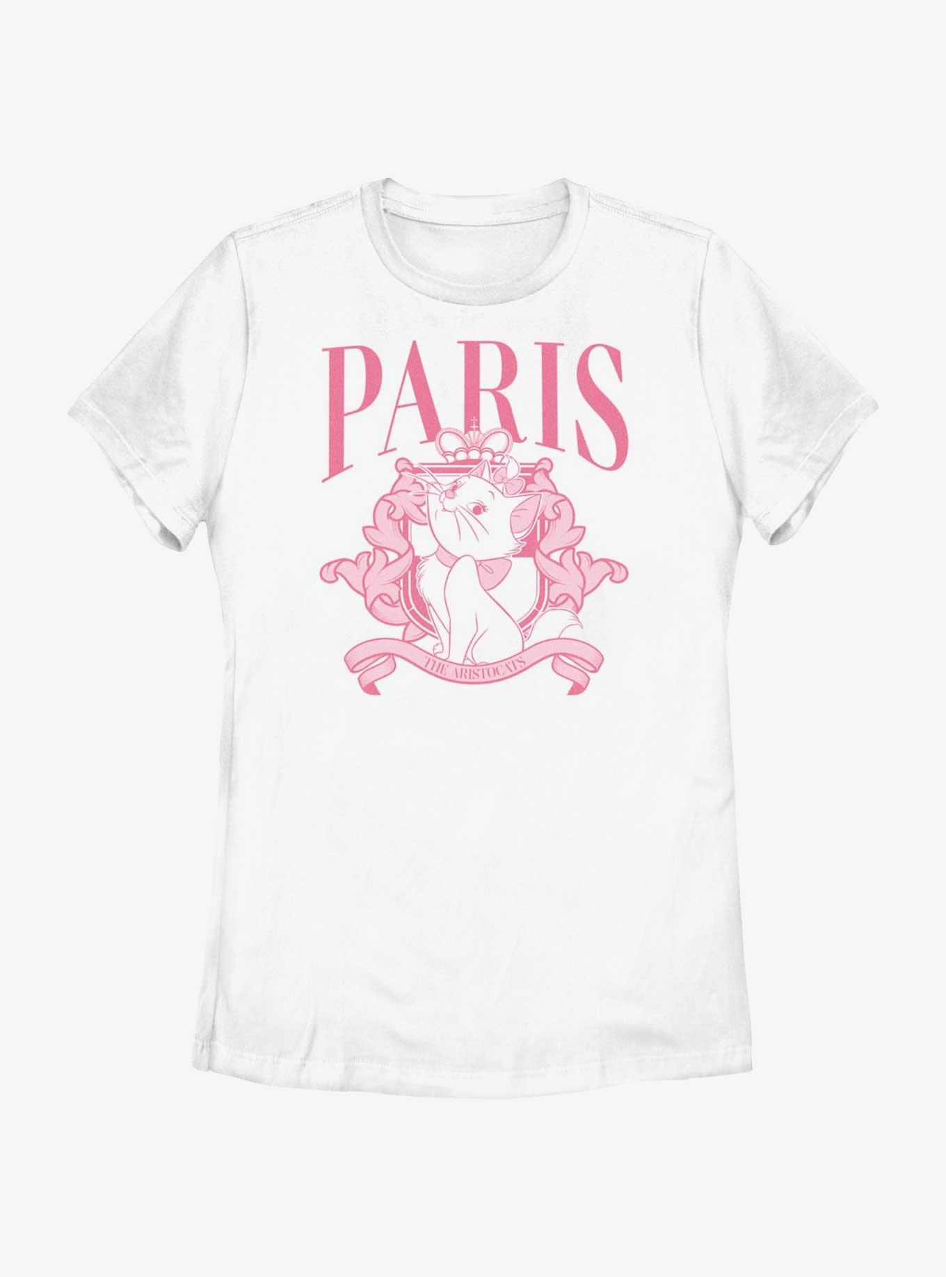 Disney The Aristocats Paris Marie Crest Womens T-Shirt, , hi-res