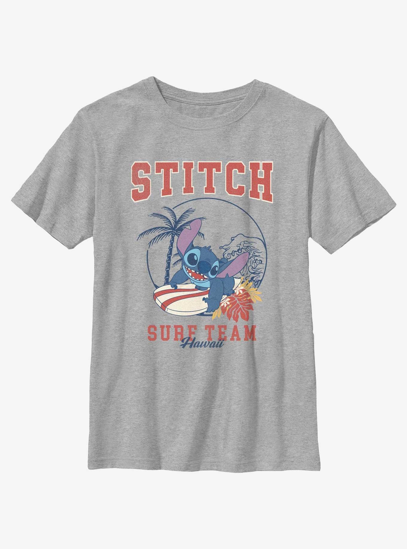 Disney Lilo & Stitch Stitch Surf Team Hawaii Youth T-Shirt, , hi-res