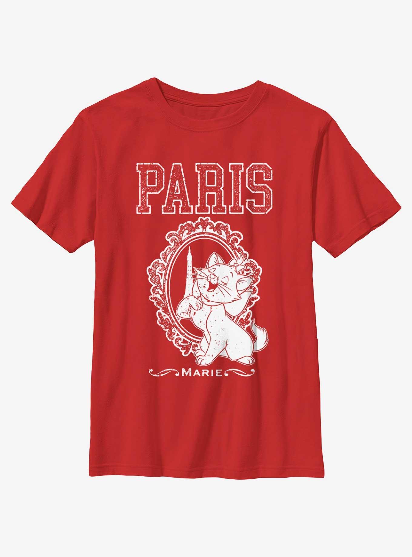 Disney The Aristocats Marie In Paris Portrait Youth T-Shirt, , hi-res